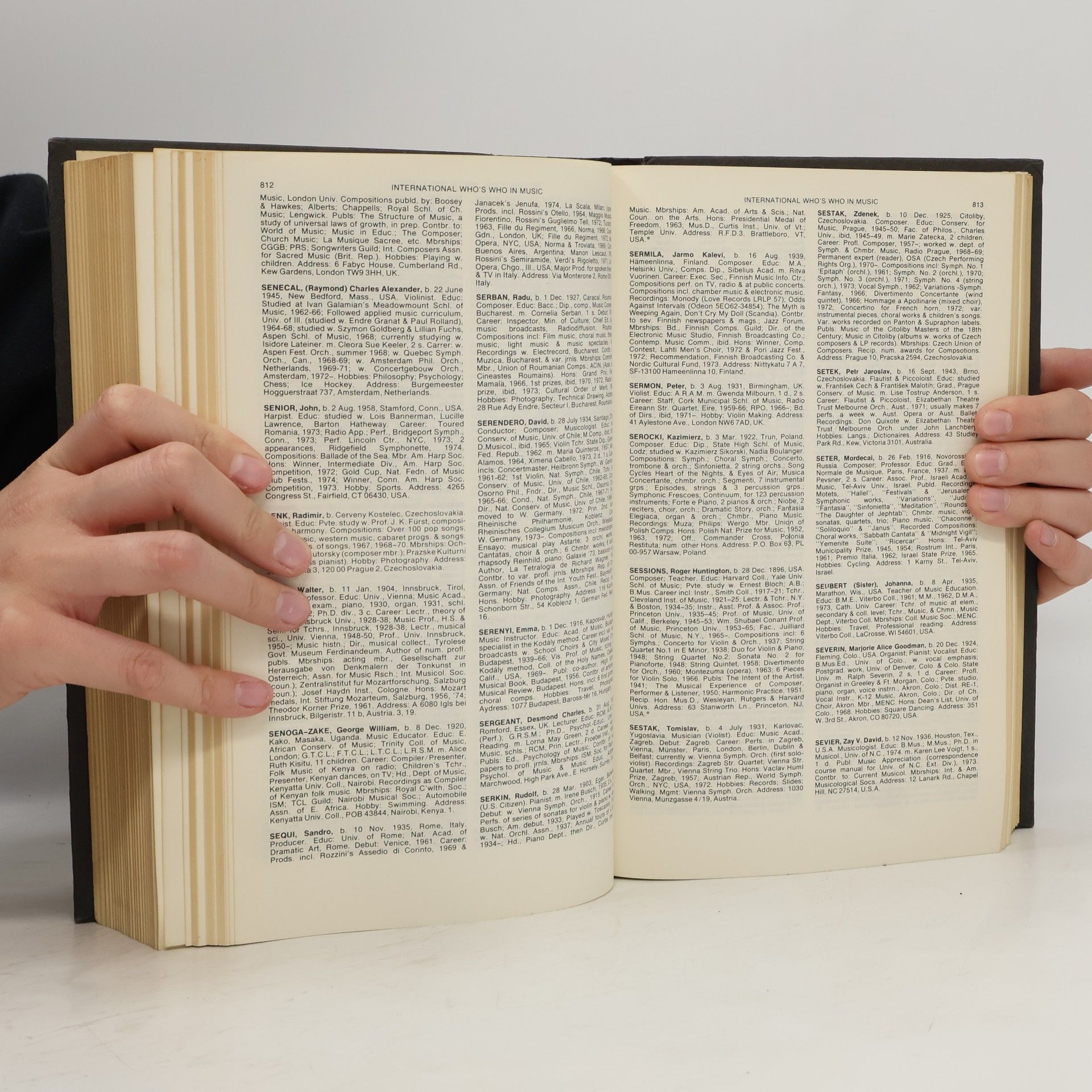 Autorenkollektiv International Who's Who in Music and Musicians' Directory 1975
