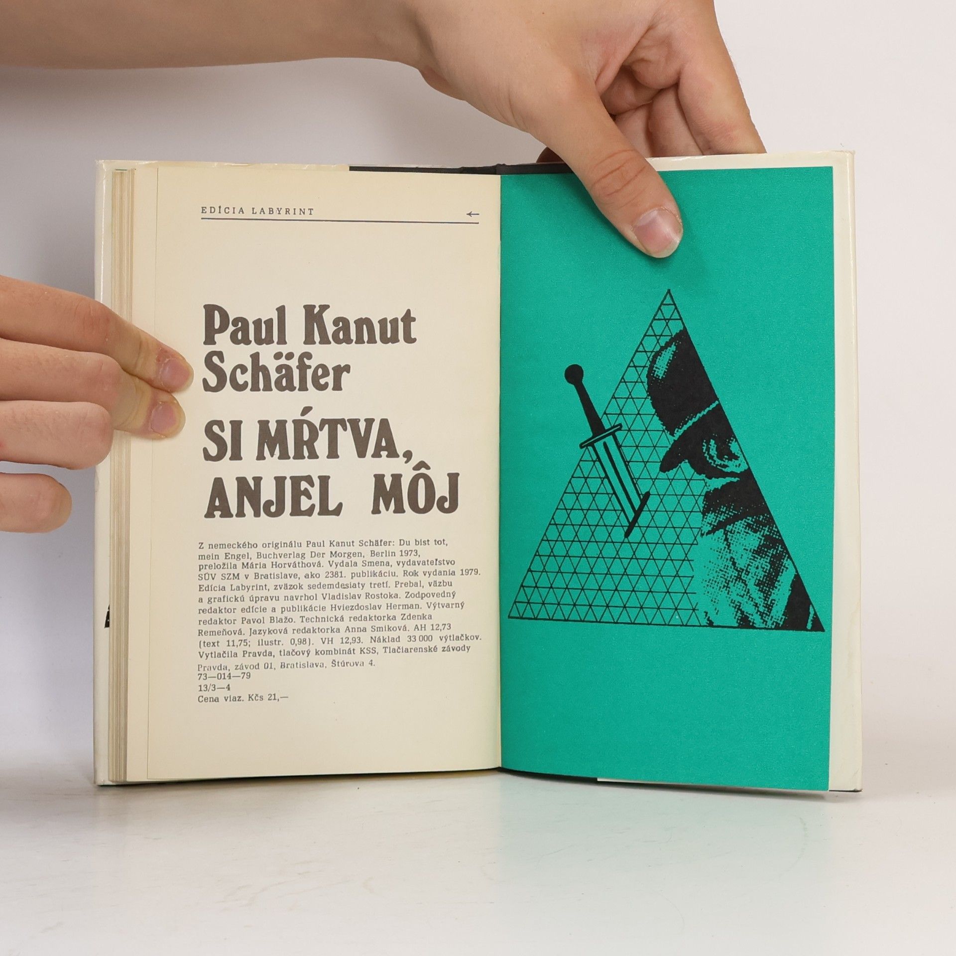 Paul Kanut Schäfer Si mŕtva, anjel môj