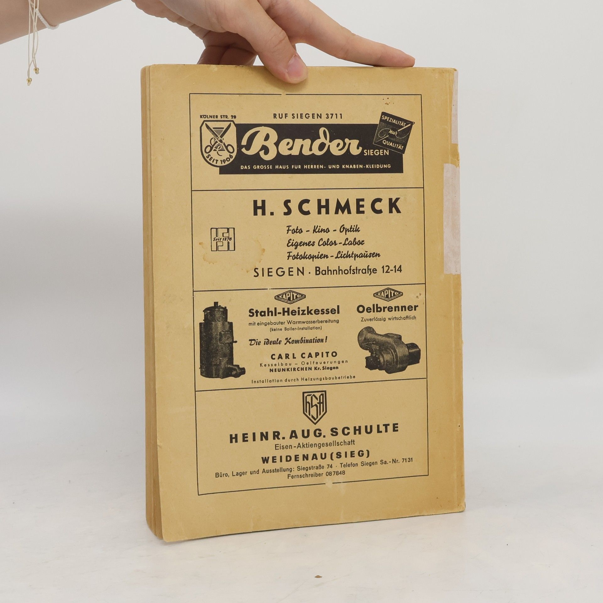 kolektiv Siegerländer Heimatkalender 1960
