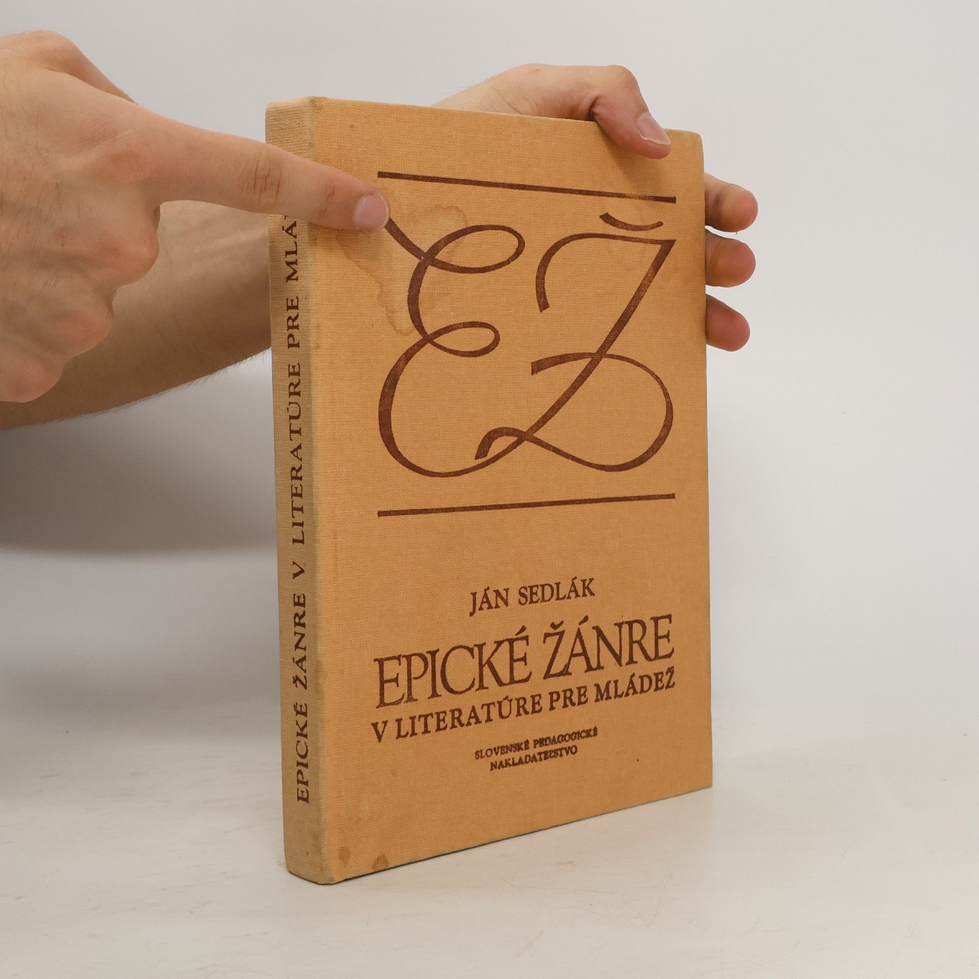 Jan Sedlák Epické žánre v literatúre pre mládež