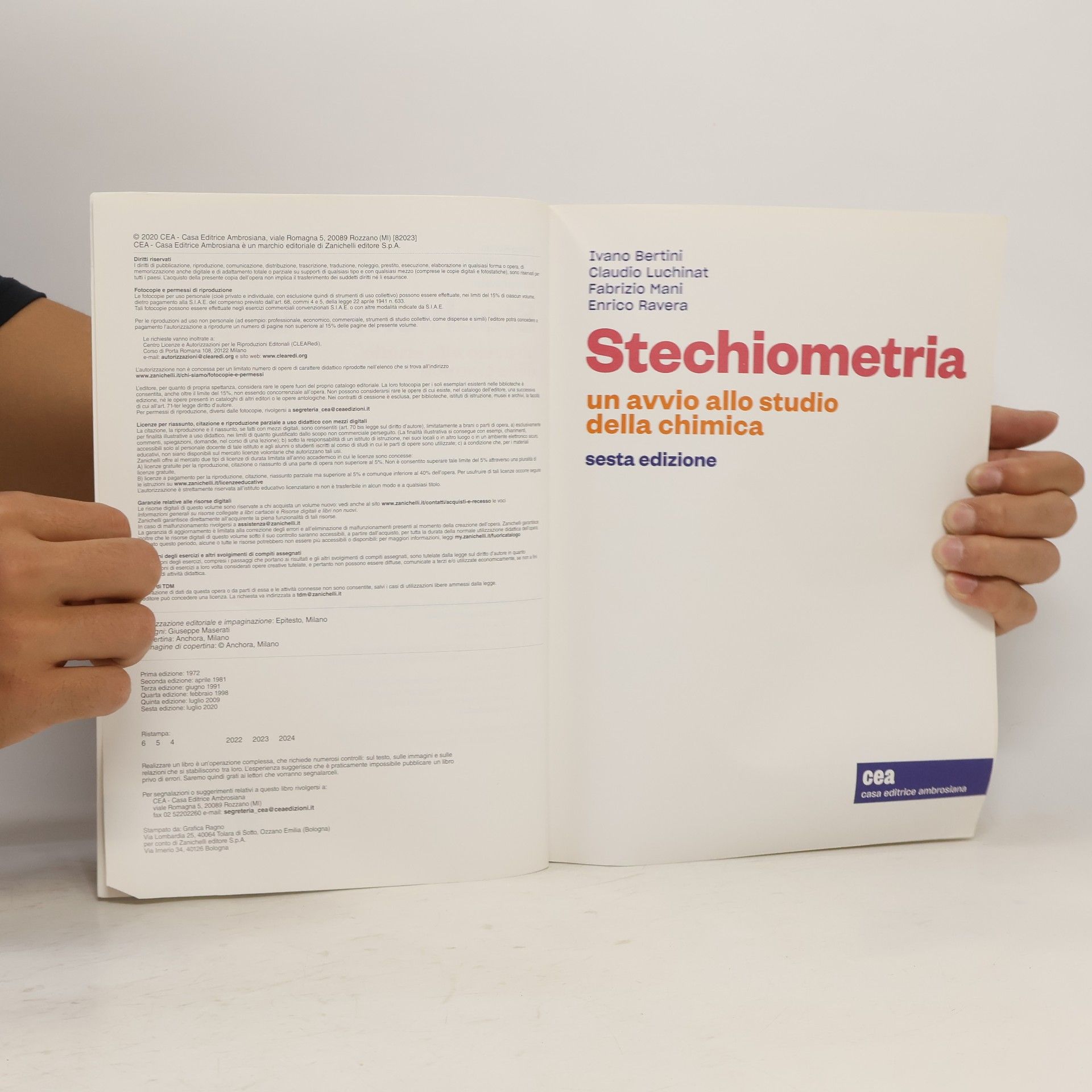 Ivano Bertini Stechiometria. Un avvio allo studio della chimica. Con e-book - Sesta edizione