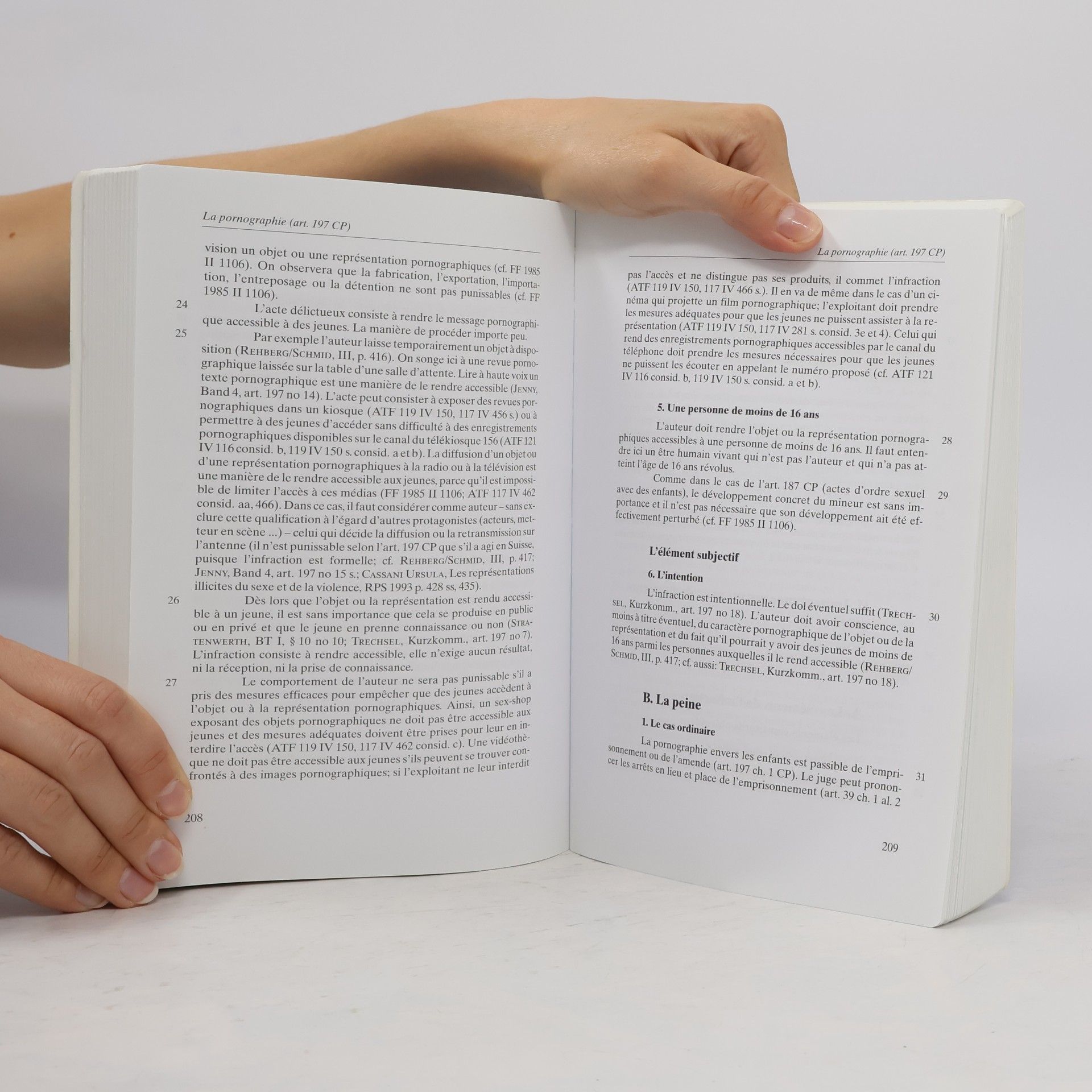 Bernard Corboz Les principales infractions II