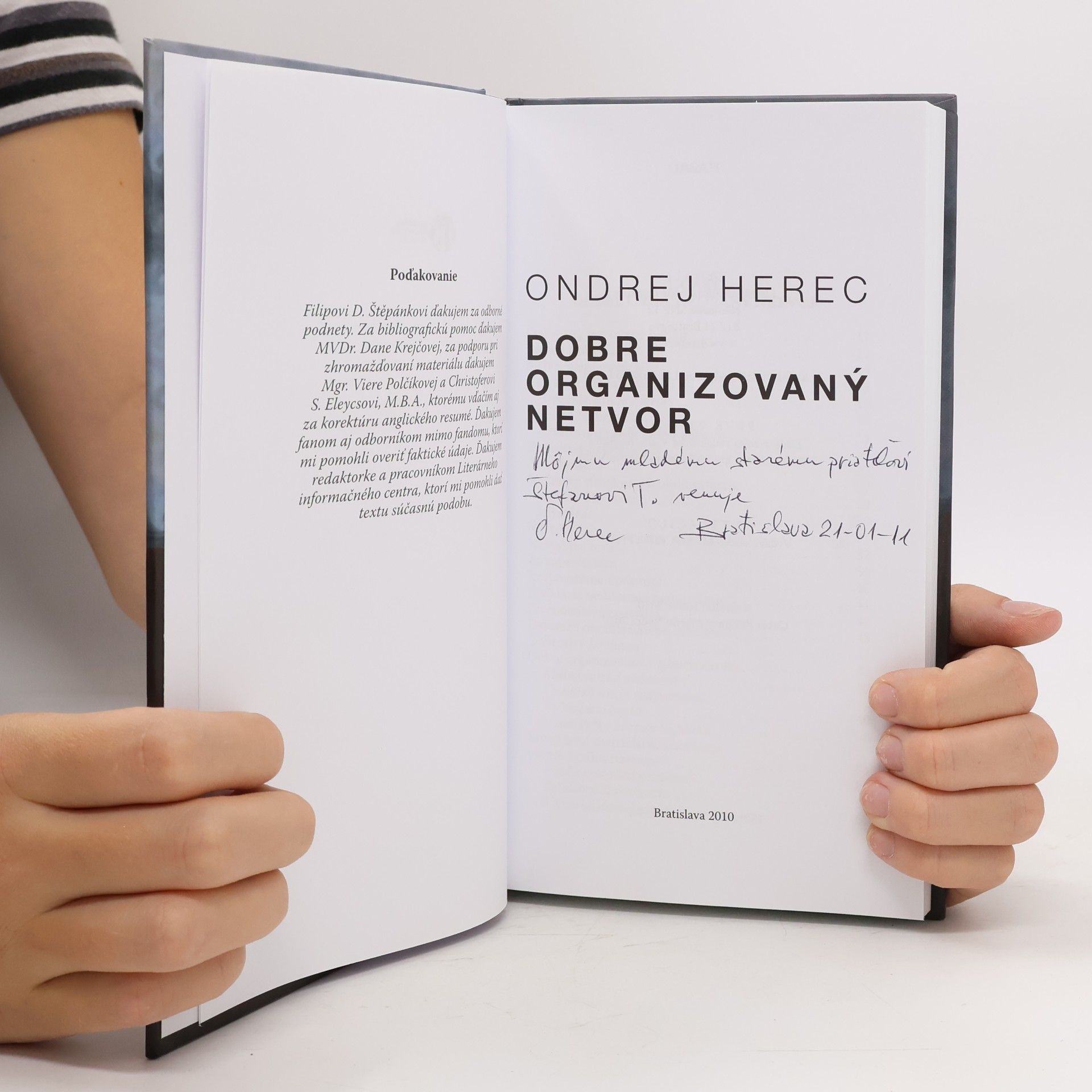 Ondrej Herec Dobre organizovaný netvor