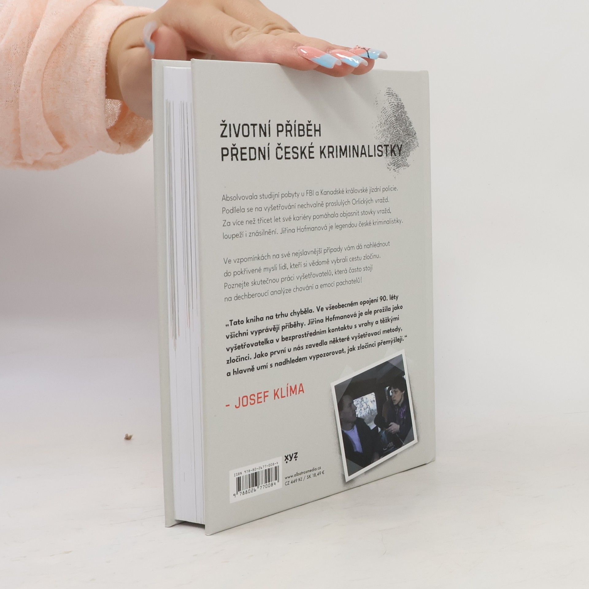 Jiřina Hofmanová Myšlenky zločince v české kotlině