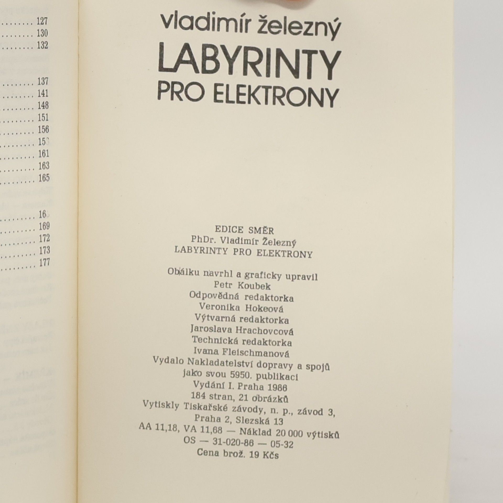 Vladimír Železný Labyrinty pro elektrony