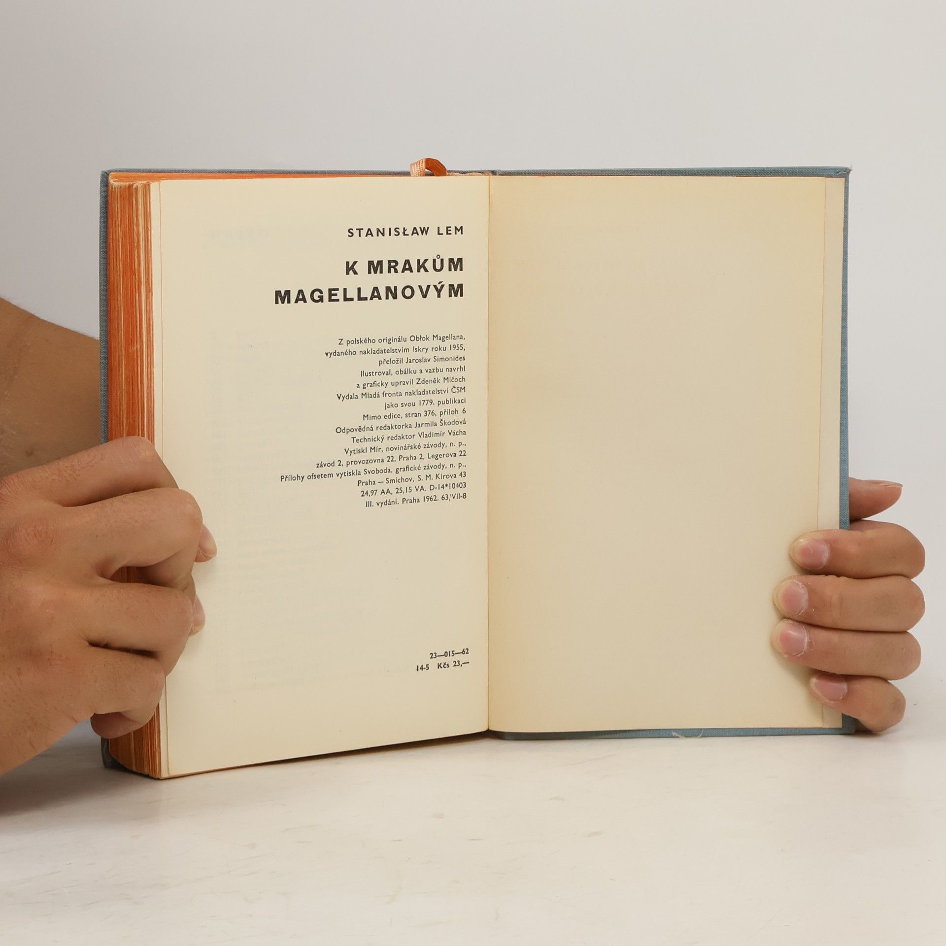 Stanisław Lem K mrakům Magellanovým