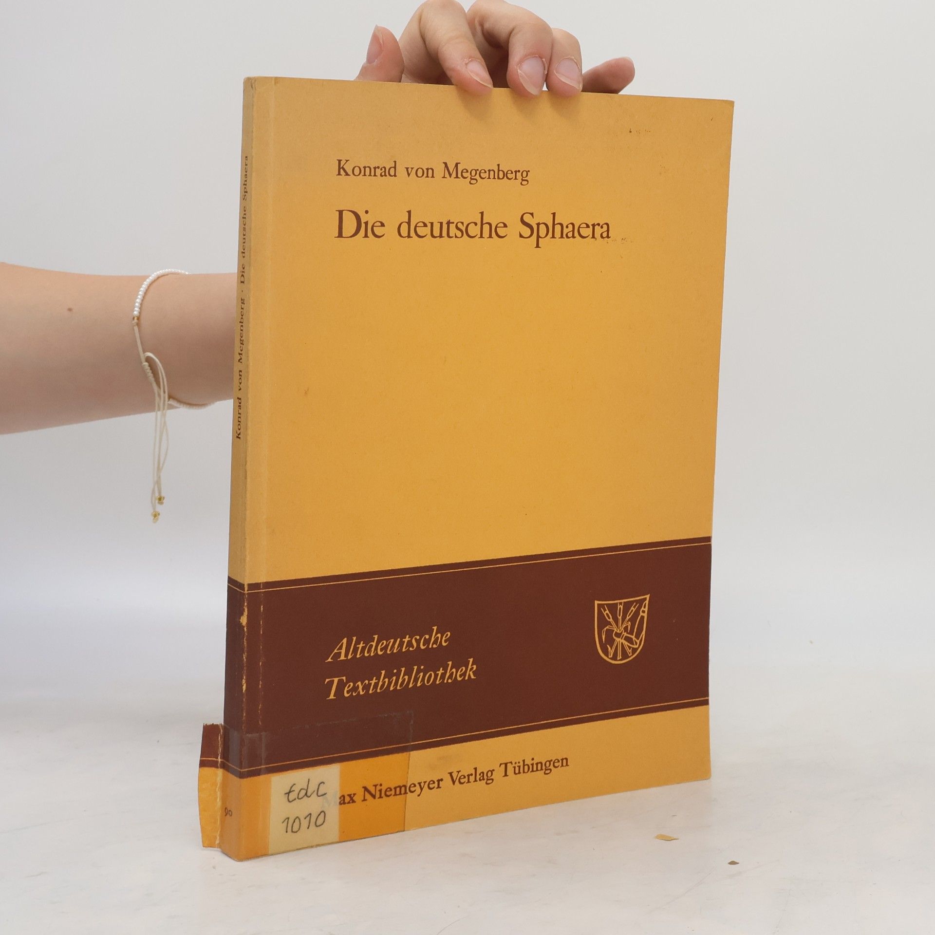 von Megenberg Konrad Altdeutsche Textbibliothek: Die Deutsche Sphaera