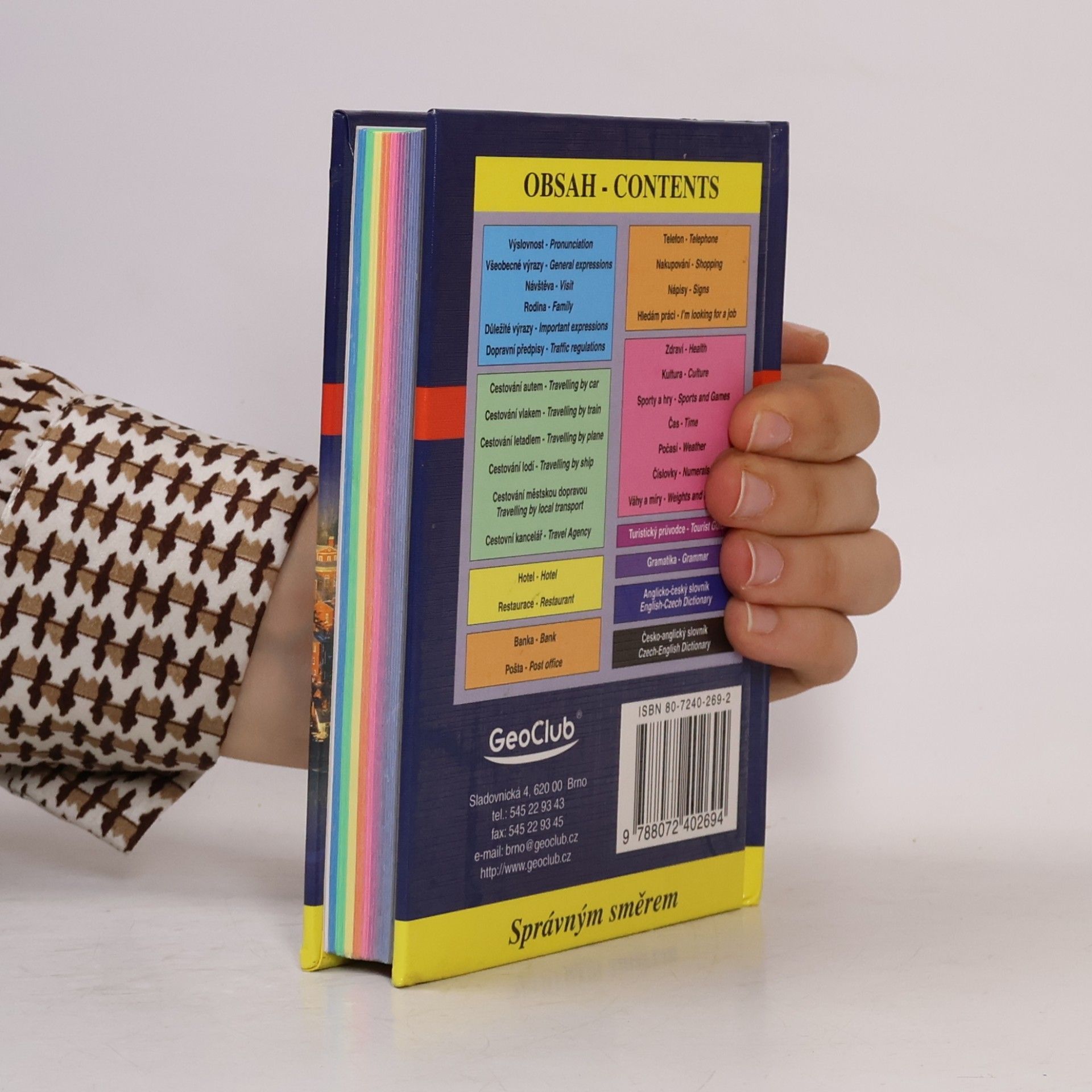 Martina Sobotíková Angličtina: Czech-English Phrase Book & Dictionary: Konverzace, turistický průvodce, gramatika, slovník
