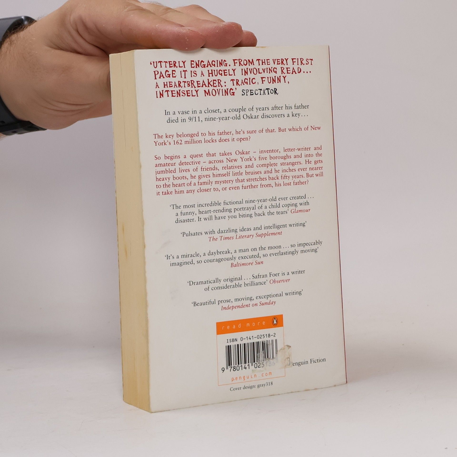 Jonathan Safran Foer Extremely loud & incredibly close