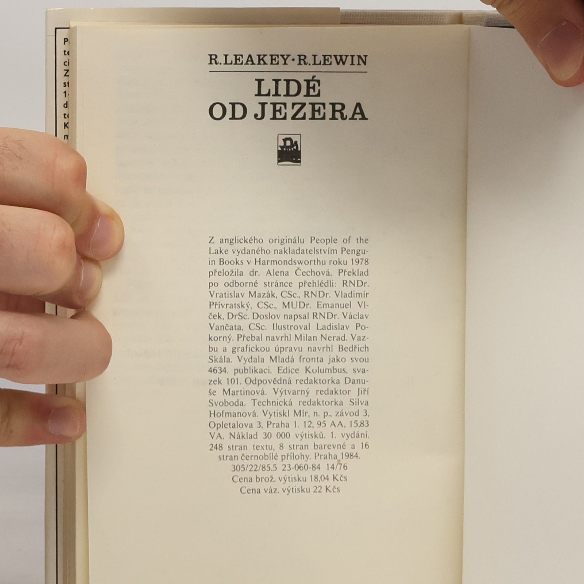 Richard E. Leakey Lidé od jezera
