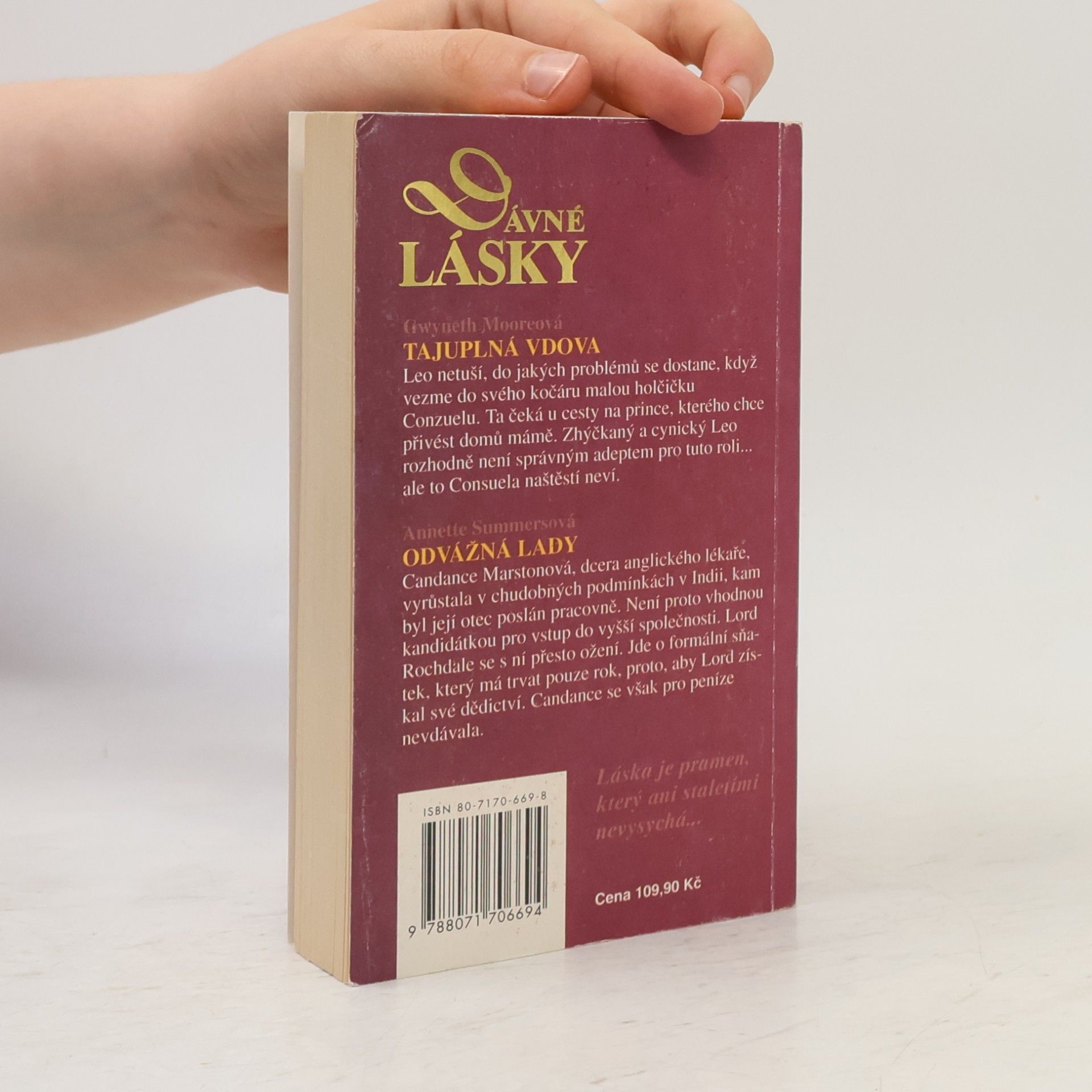 Gwyneth Moore Dávné lásky 1997 : historické romance