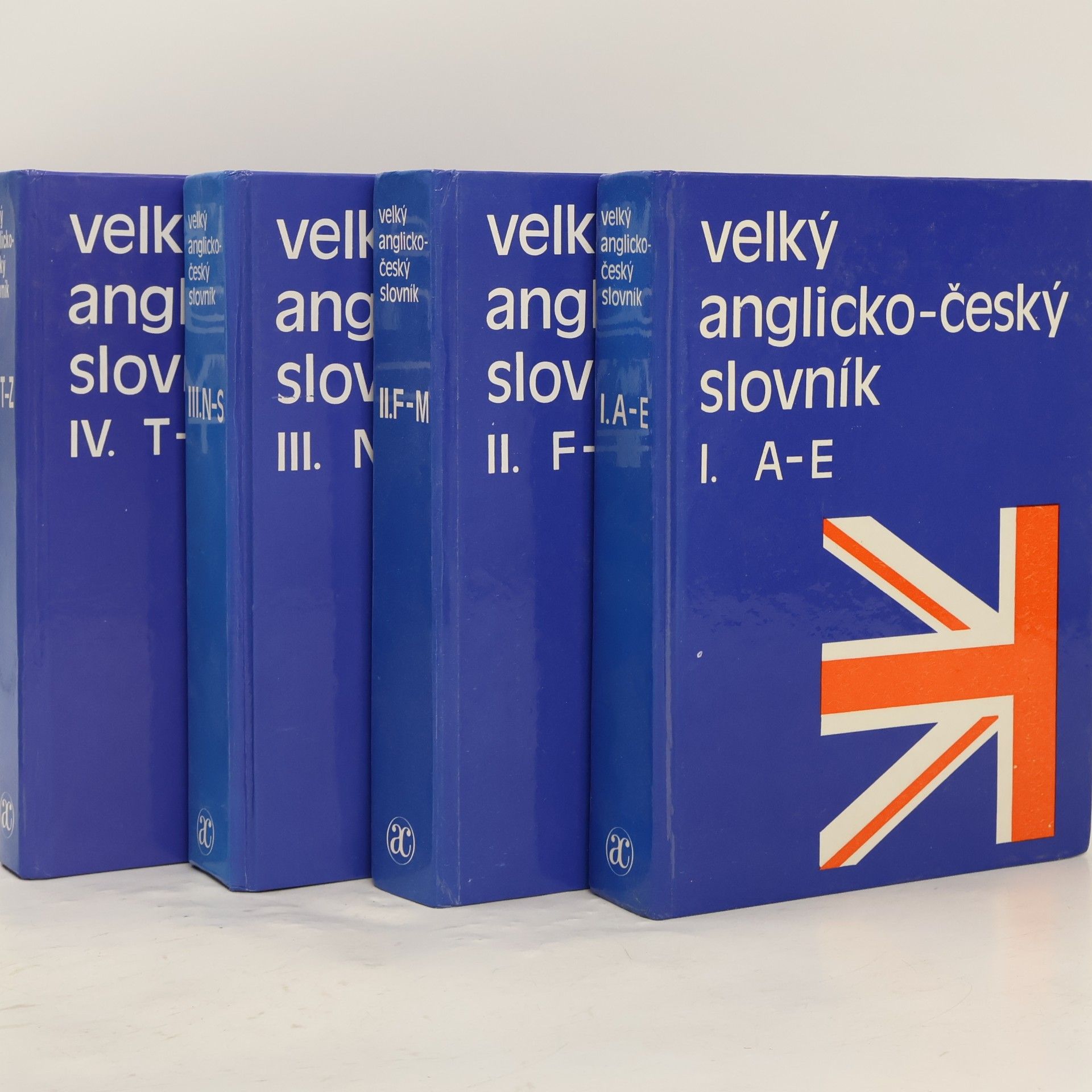 Karel Hais Velký anglicko-český slovník I.-IV.