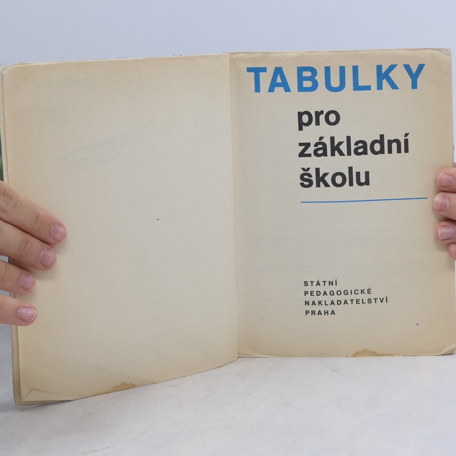 Auteurscollectief Tabulky pro základní školu