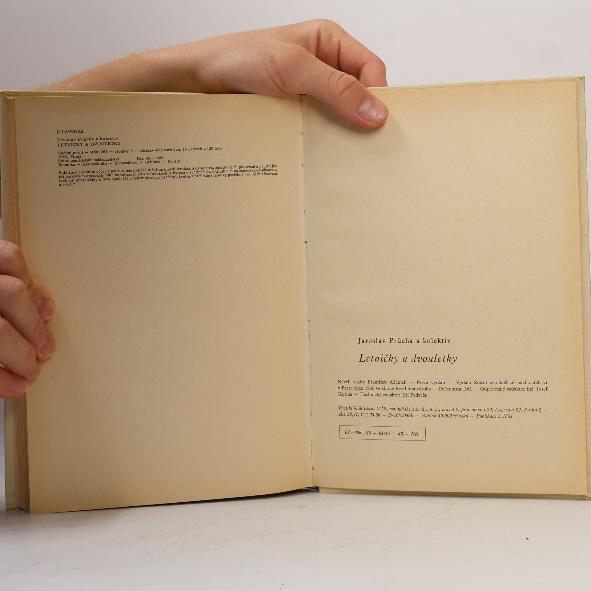 Jarmila Průchová Letničky a dvouletky