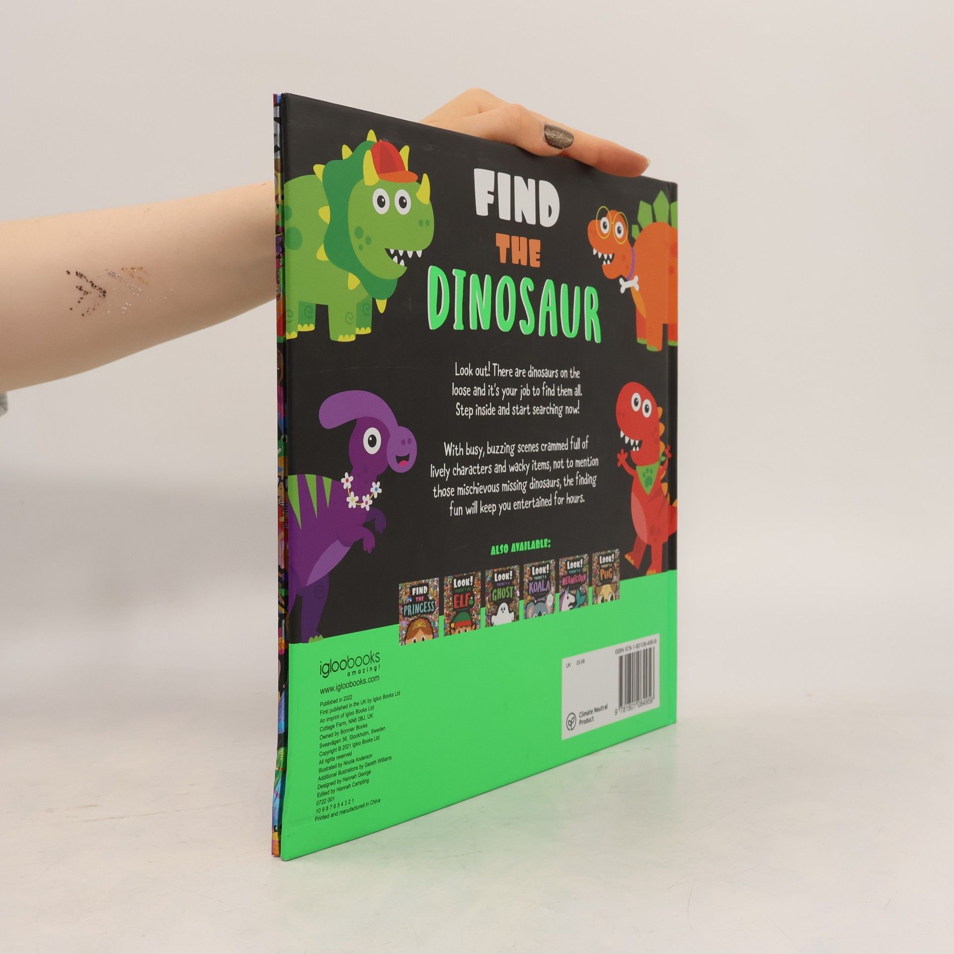 Igloo Books Find The Dinosaur
