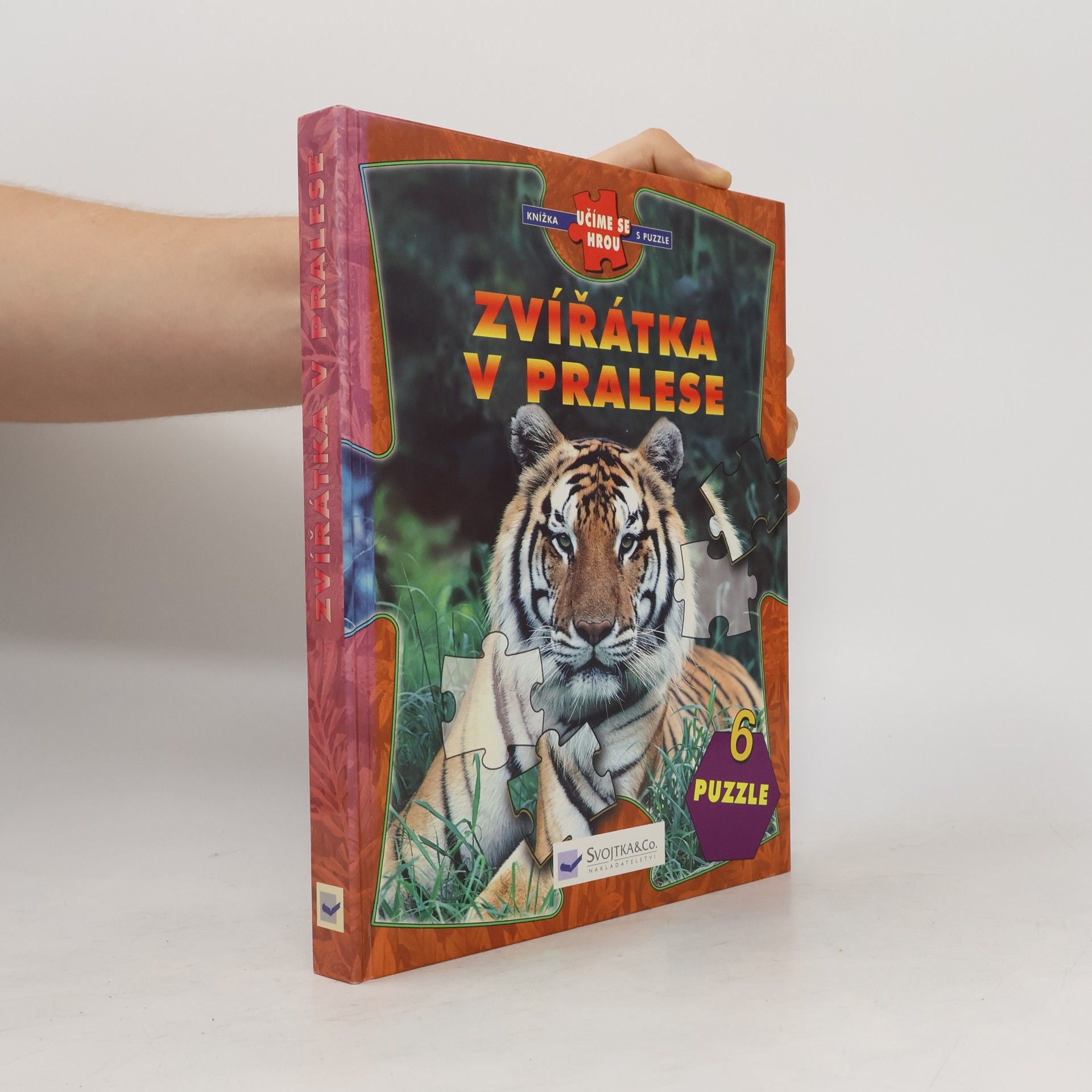 Tomáš Kapic Zvířátka v pralese : 6 puzzle