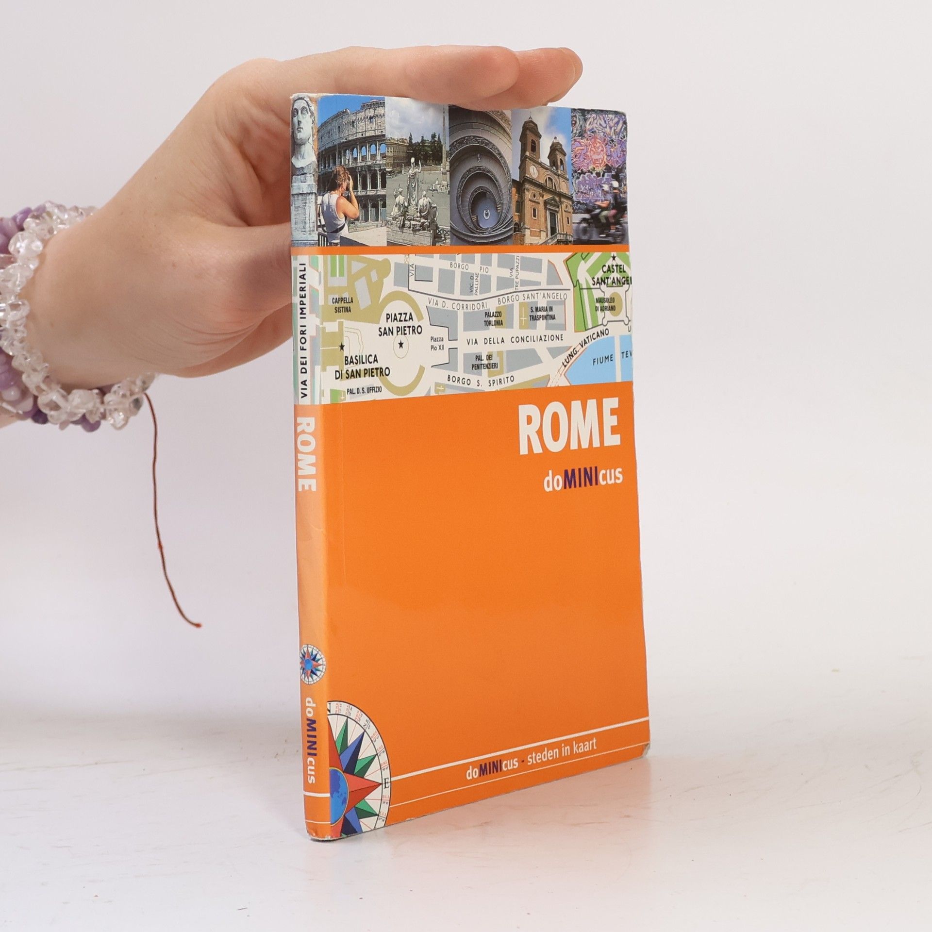 Autores varios doMINIcus steden in kaart Rome