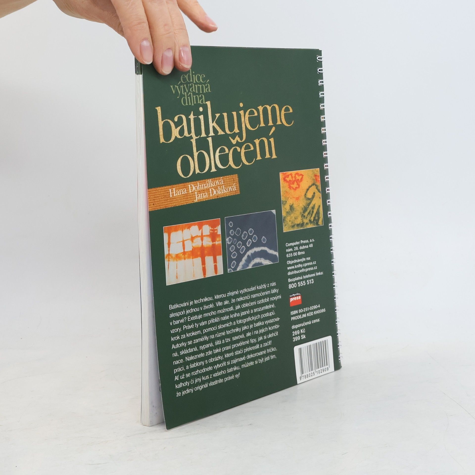 Hana Dohnálková Batikujeme oblečení