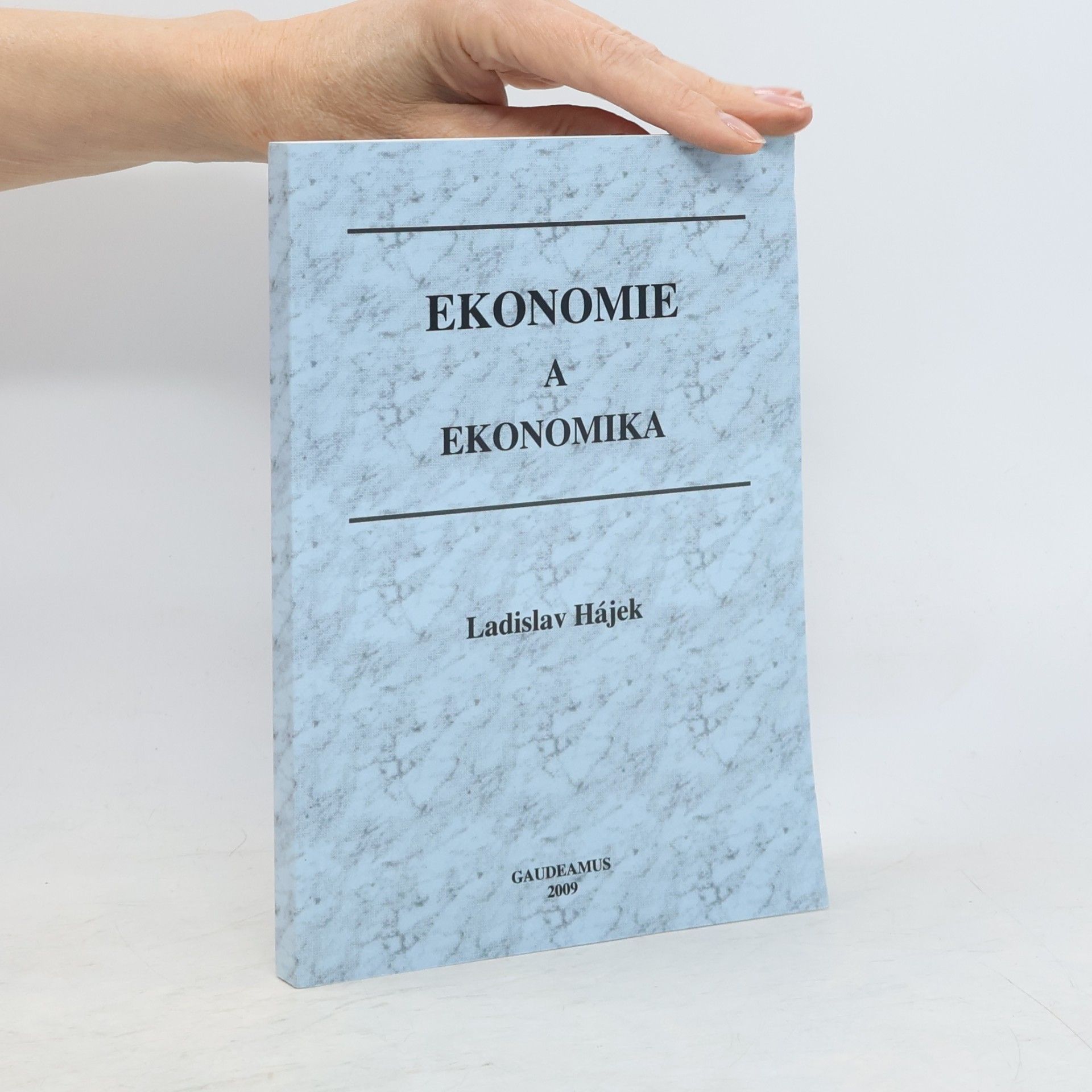 Ladislav Hájek Ekonomie a ekonomika