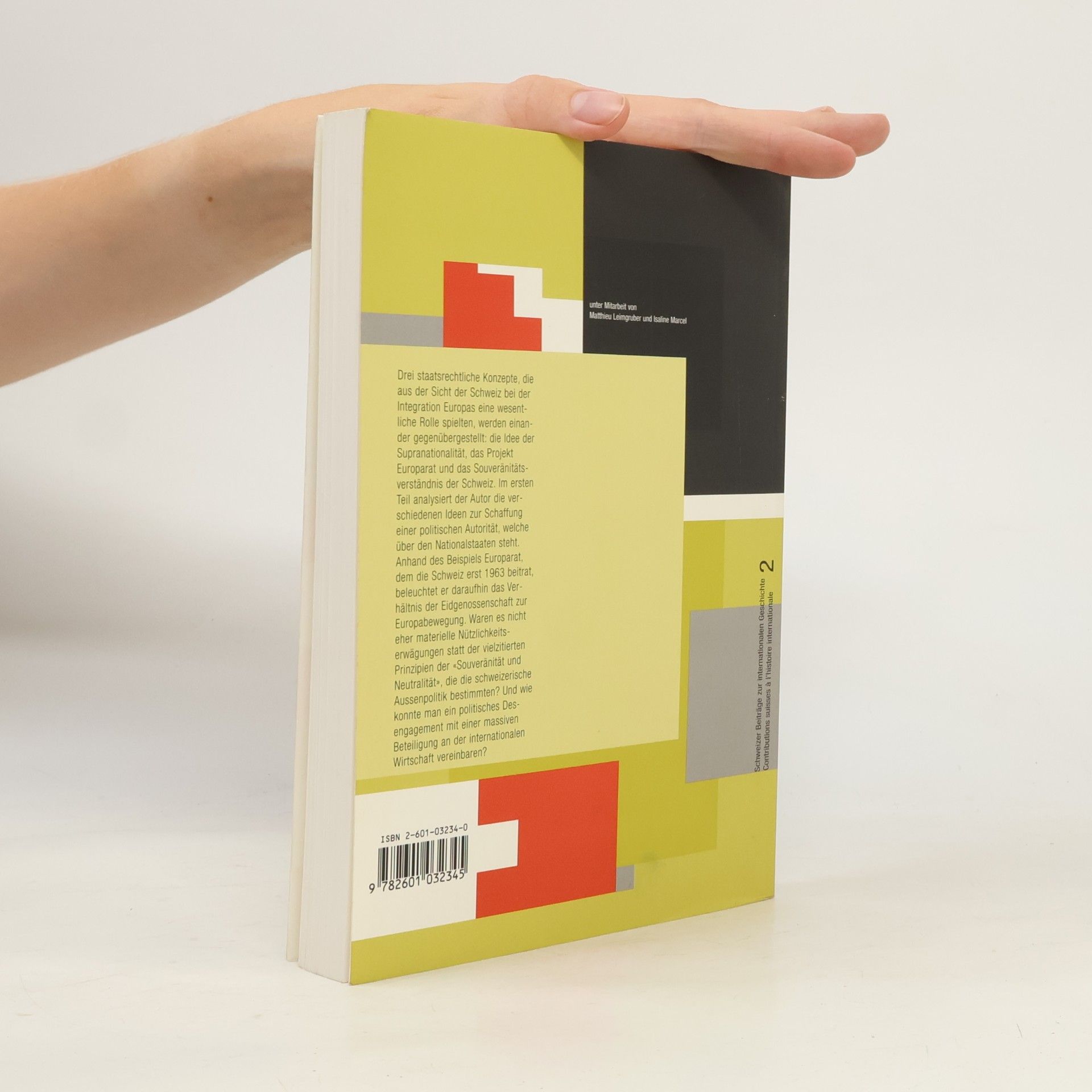Hans Ulrich Jost Europa und die Schweiz 1945–1950