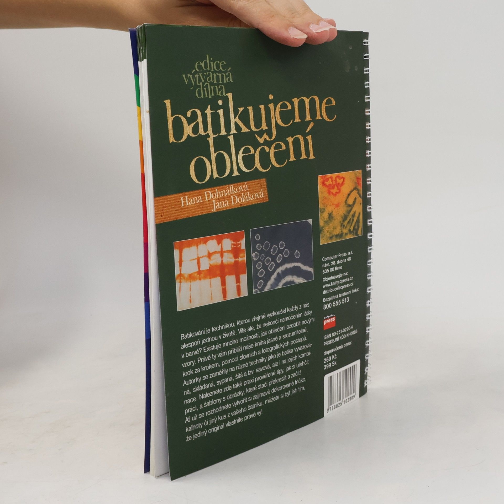 Hana Dohnálková Batikujeme oblečení