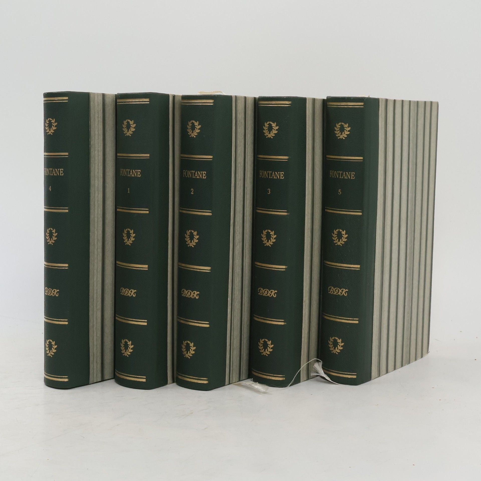 Autorenkollektiv Fontanes Werke in Fünf Bänden 1-5