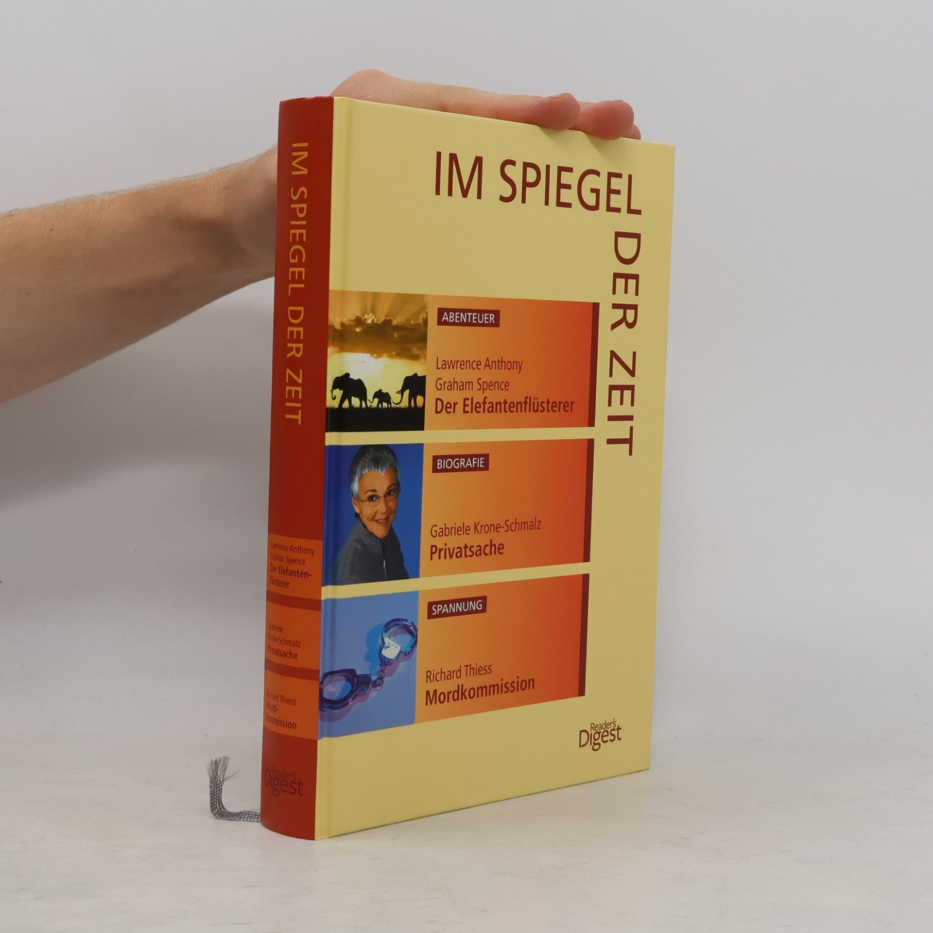 Gabriele Krone-Schmalz Im Spiegel der Zeit. Der Elefantenflüsterer. Privatsache. Mordkommission