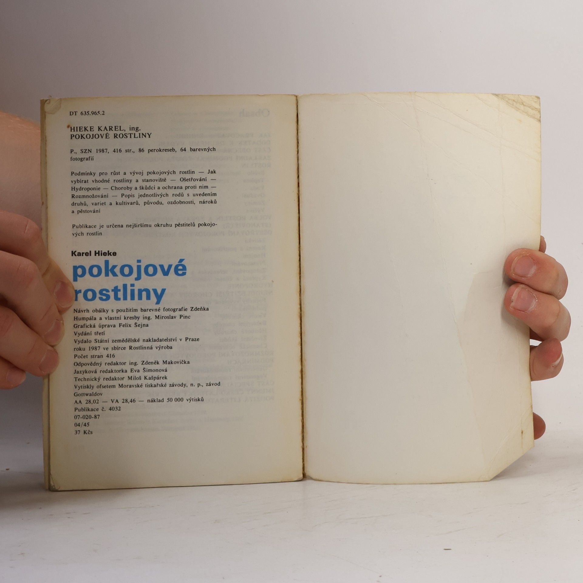 Karel Hieke Pokojové rostliny