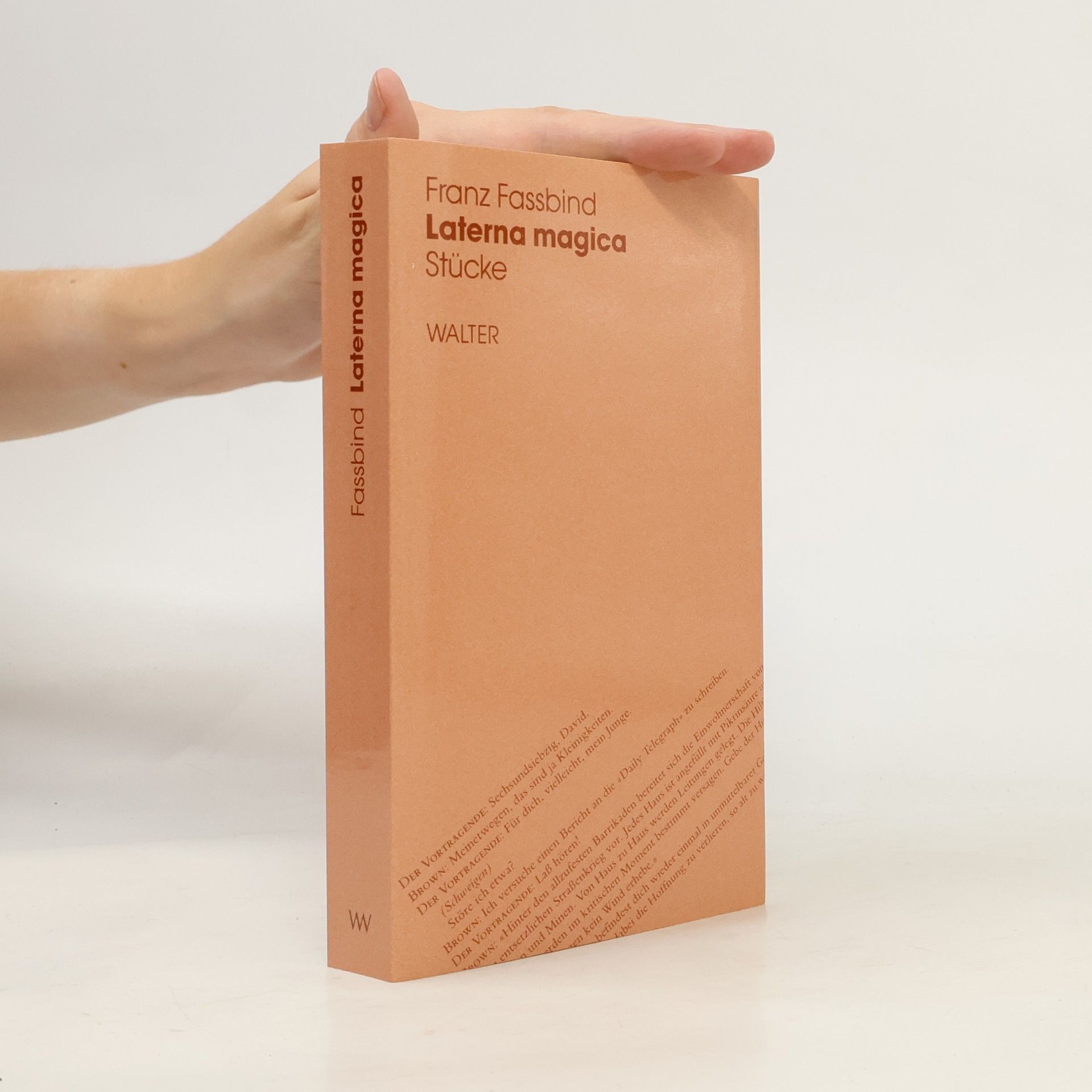 Franz Fassbind Werkausgabe in Einzelbänden - 4: Laterna magica