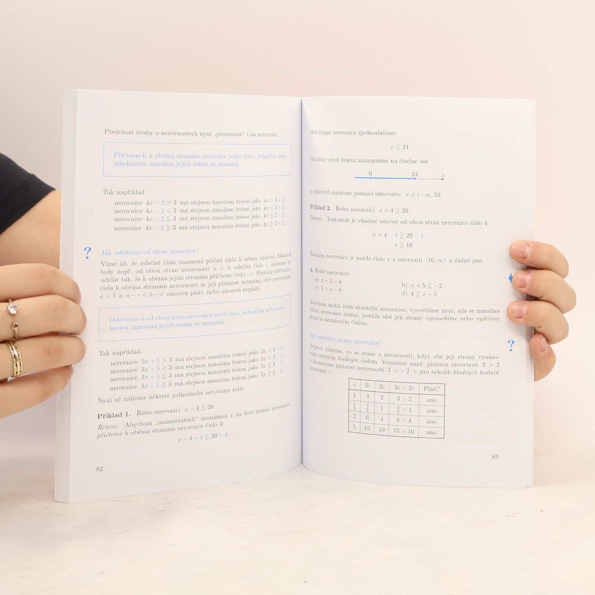 Jiří Mikulčák Matematika. Tercie, Rovnice a nerovnice