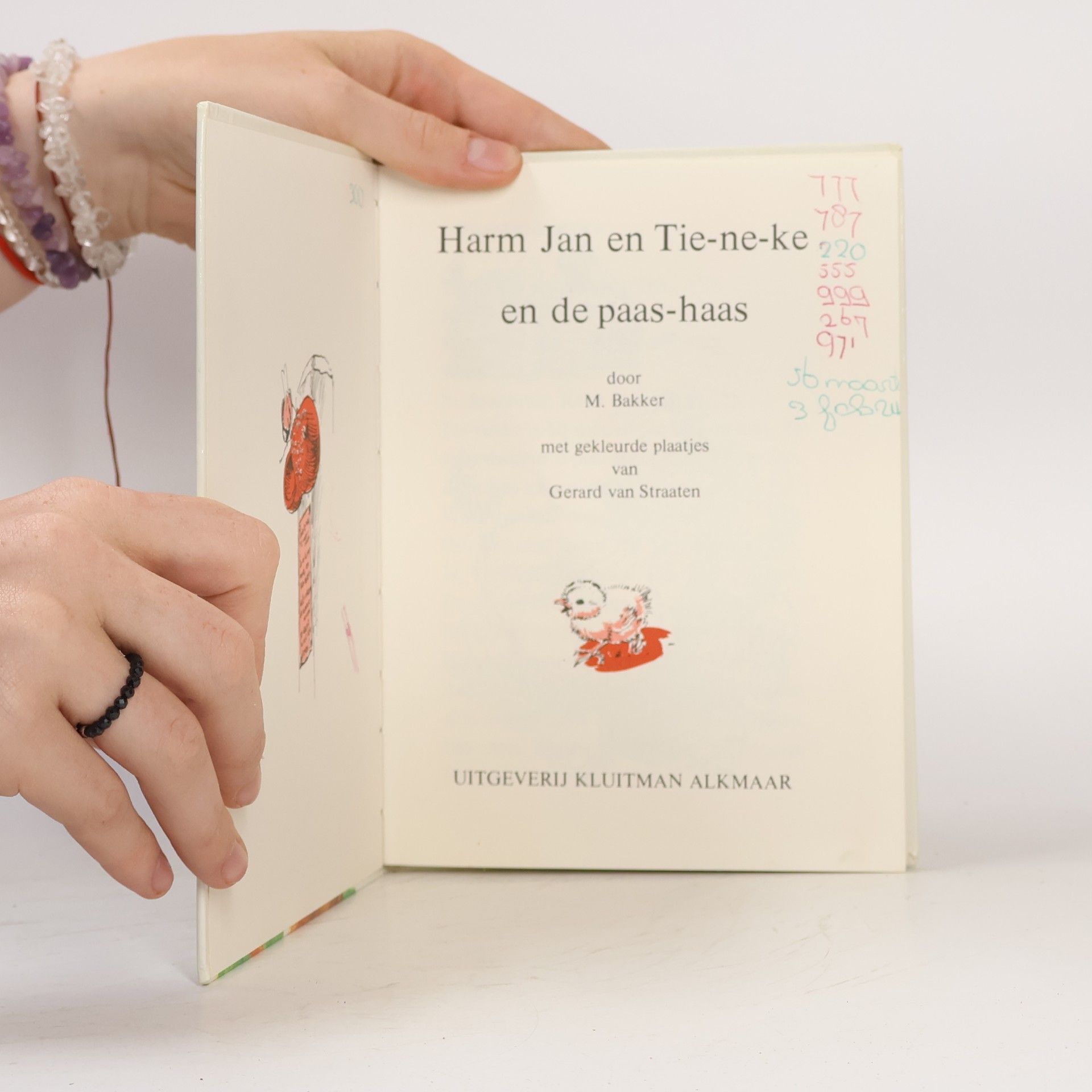 M. Bakker De toverfluit: Harm Jan en Tieneke en de paashaas