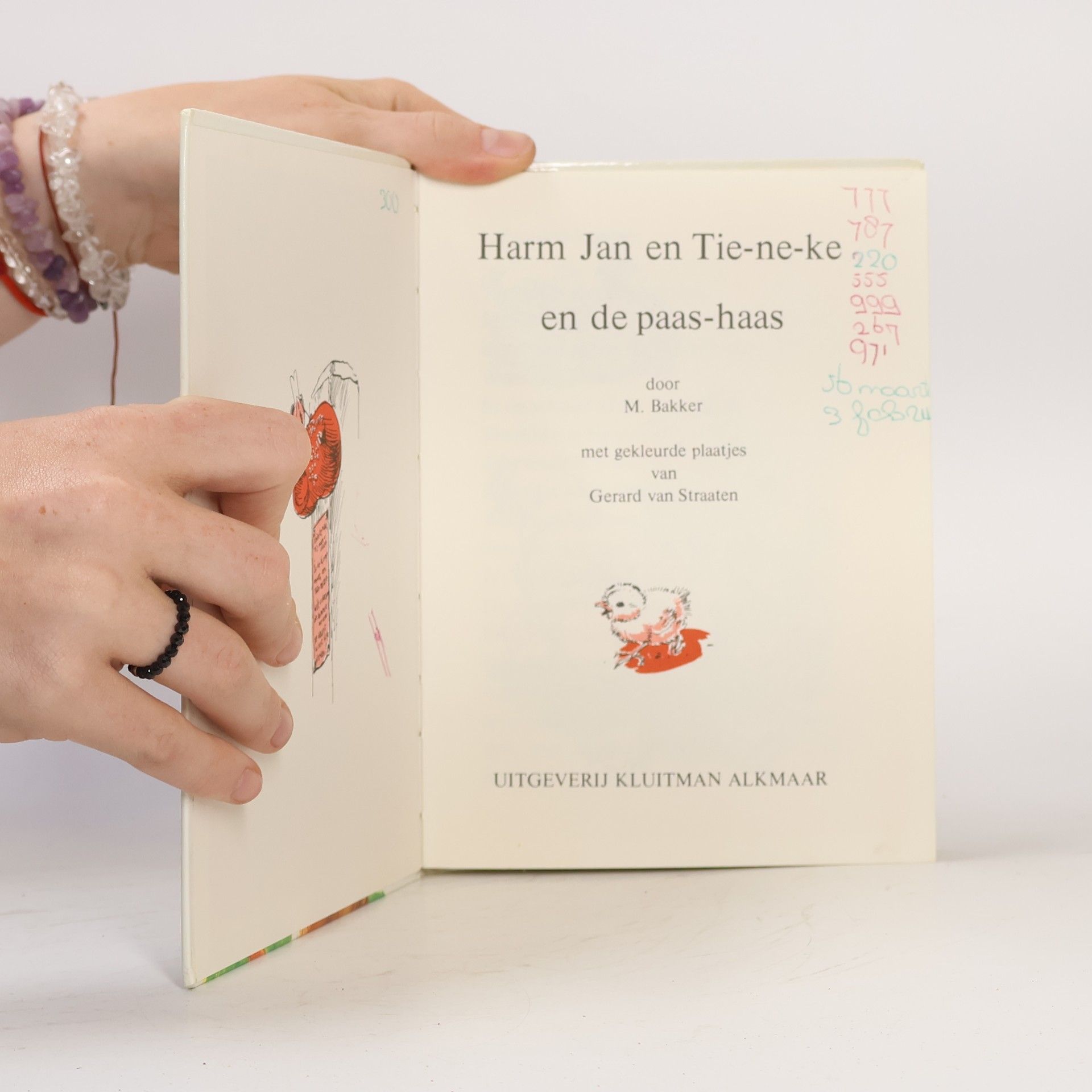 M. Bakker De toverfluit: Harm Jan en Tieneke en de paashaas