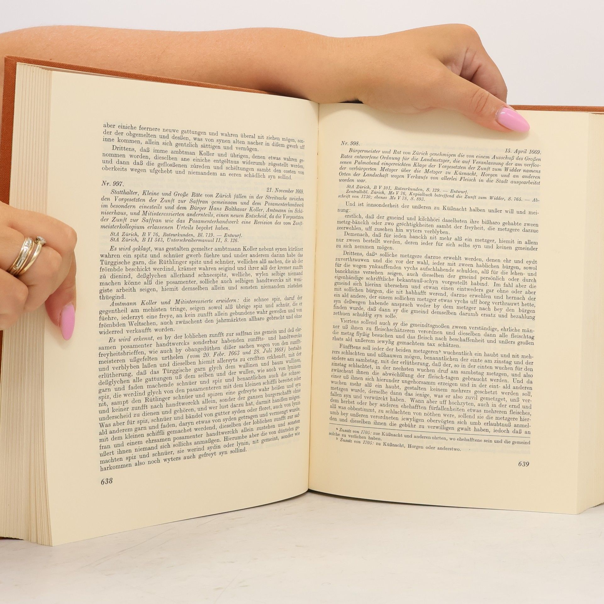 kolektiv Quellen zur Zürcher zunftgeschichte II. 1604-1798