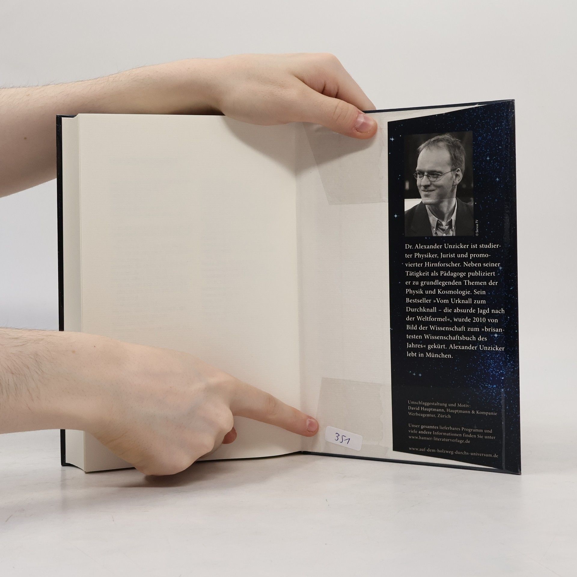 Alexander Unzicker Auf dem Holzweg durchs Universum