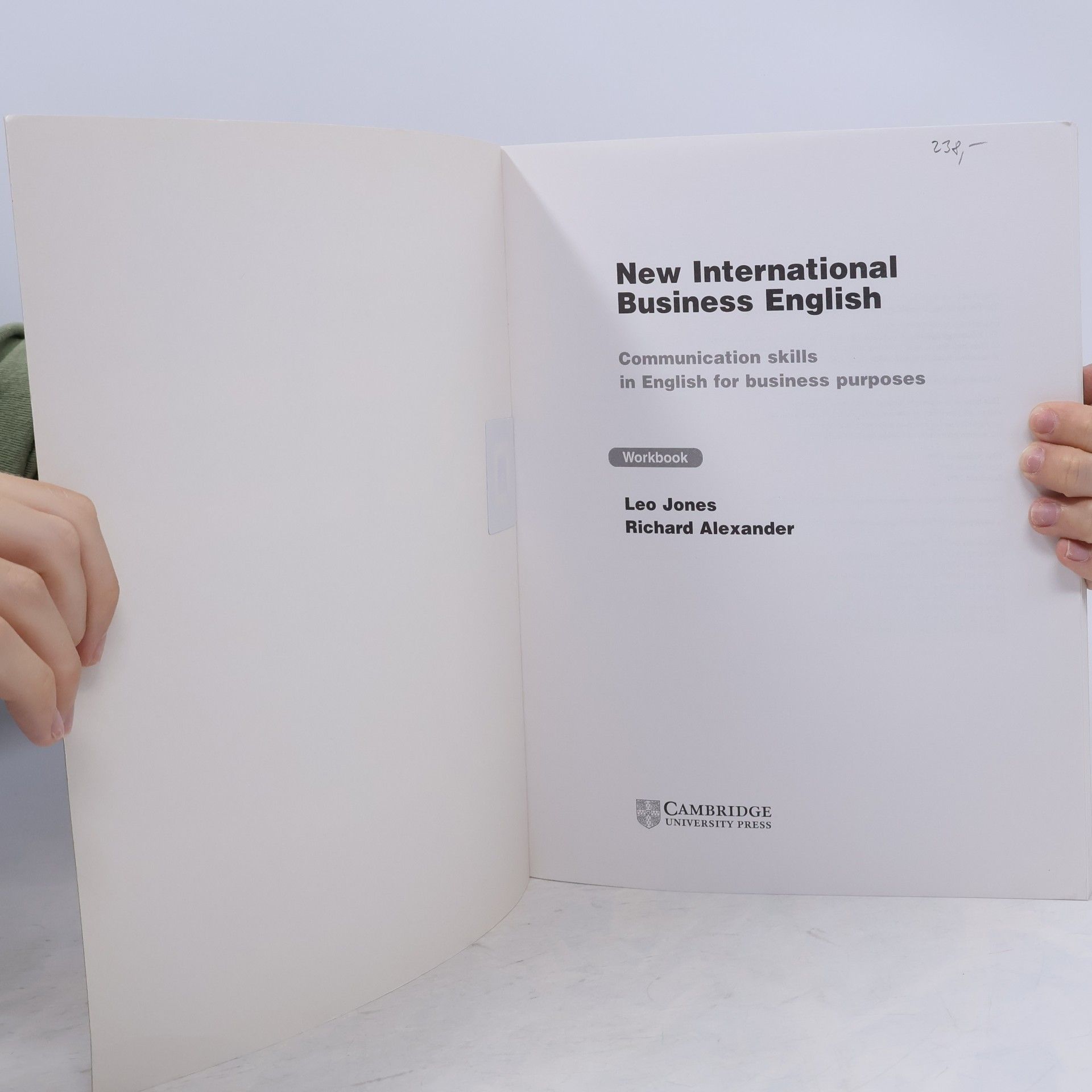 Leo Jones New International Business English. Workbook