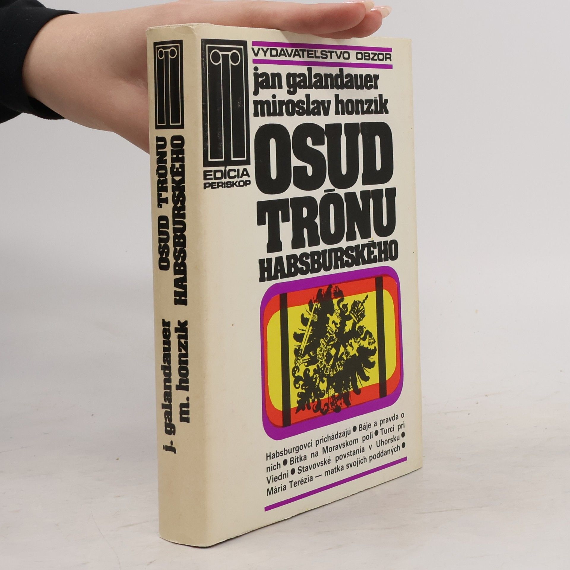 Miroslav Honzík Osud trónu habsburského