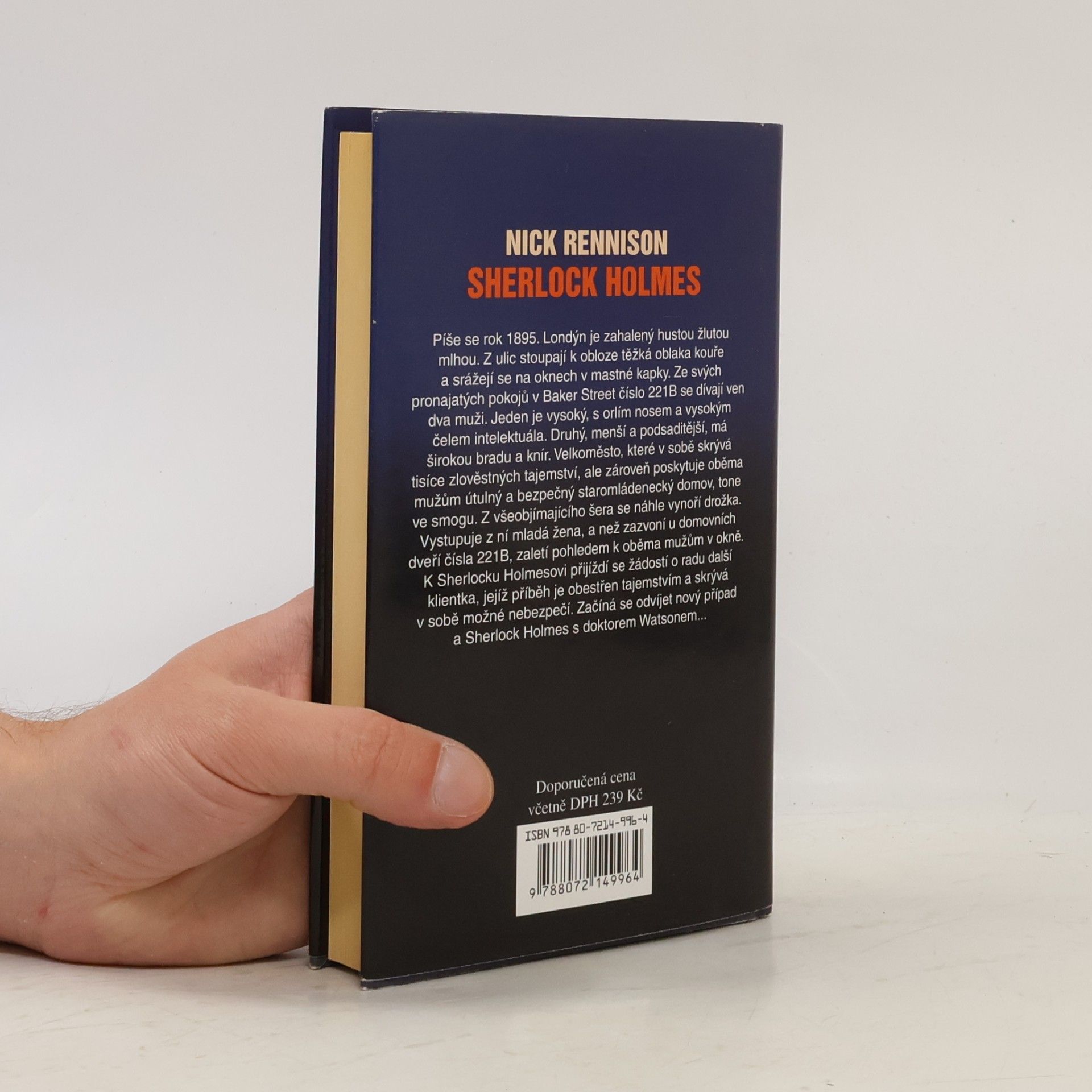 Nick Rennison Sherlock Holmes : neautorizovaný životopis