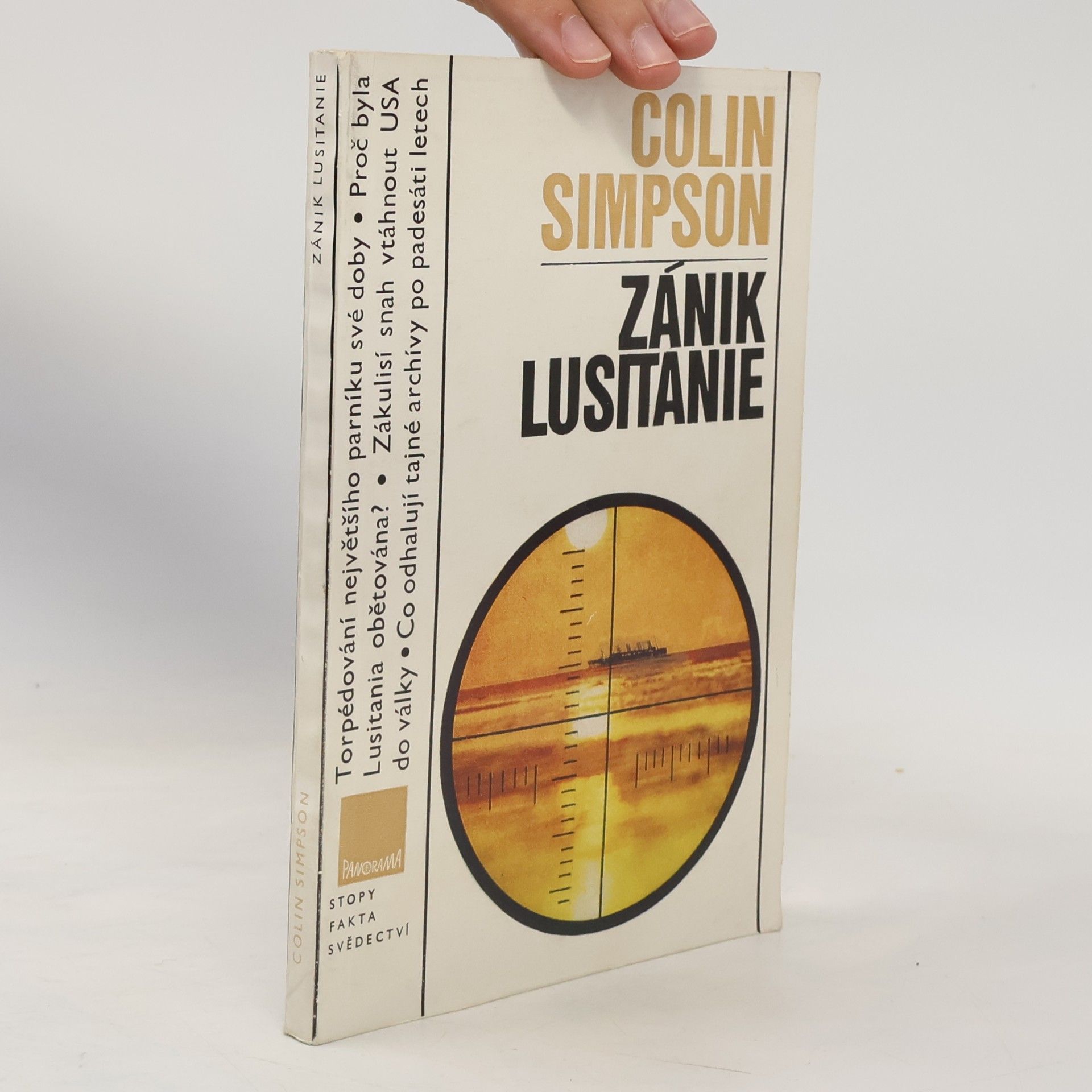 Colin Simpson Zánik Lusitanie