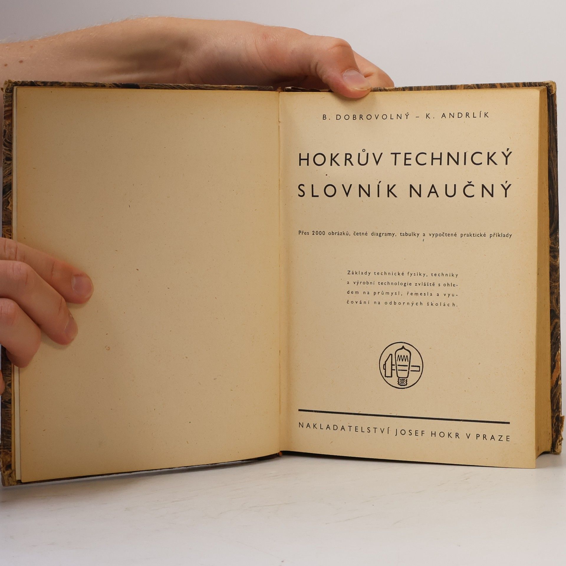 Karel Andrlík Hokrův technický slovník naučný