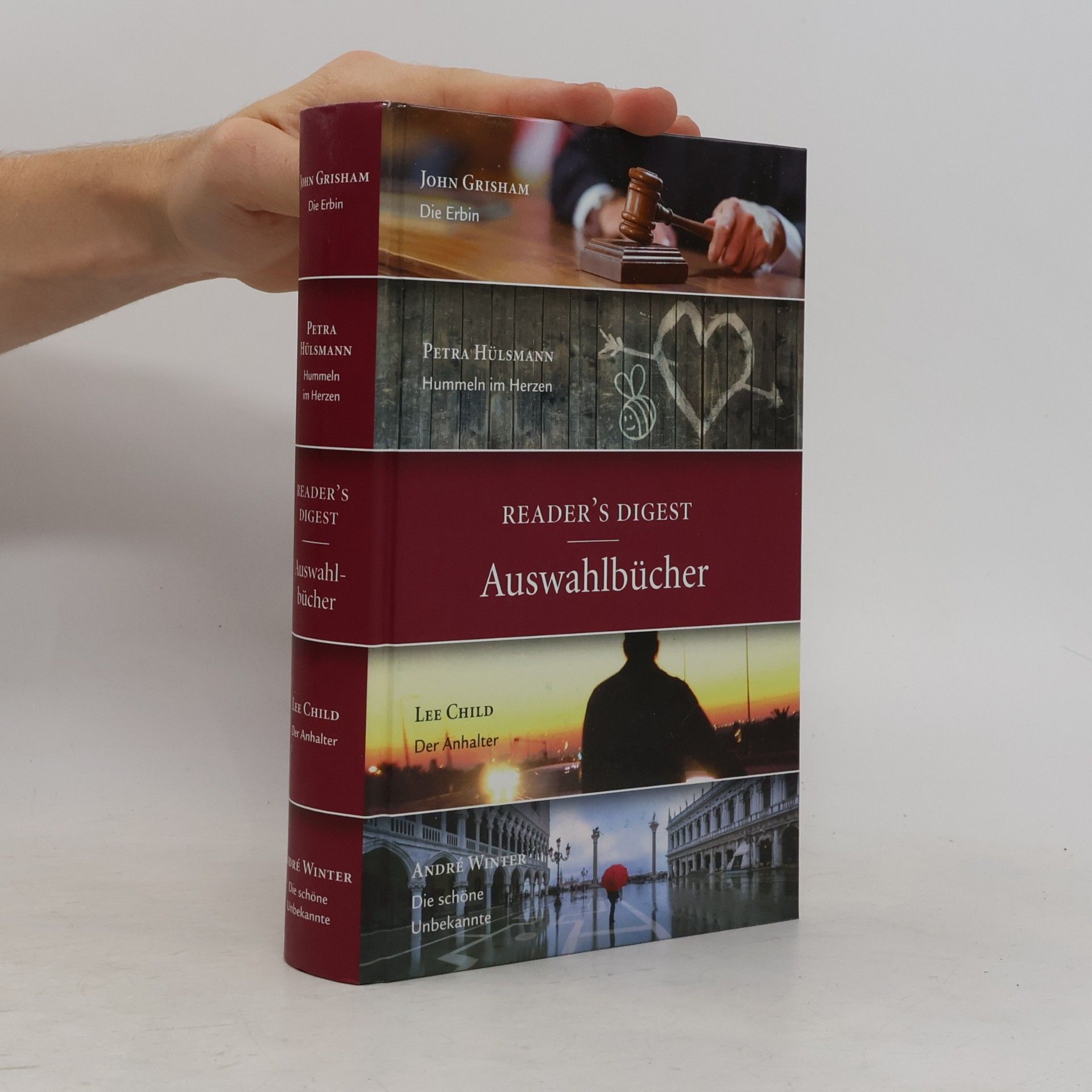 André Winter Auswahlbücher. Die Erbin. Hummeln im Herzen. Der Anhalter. Die schöne Unbekannte