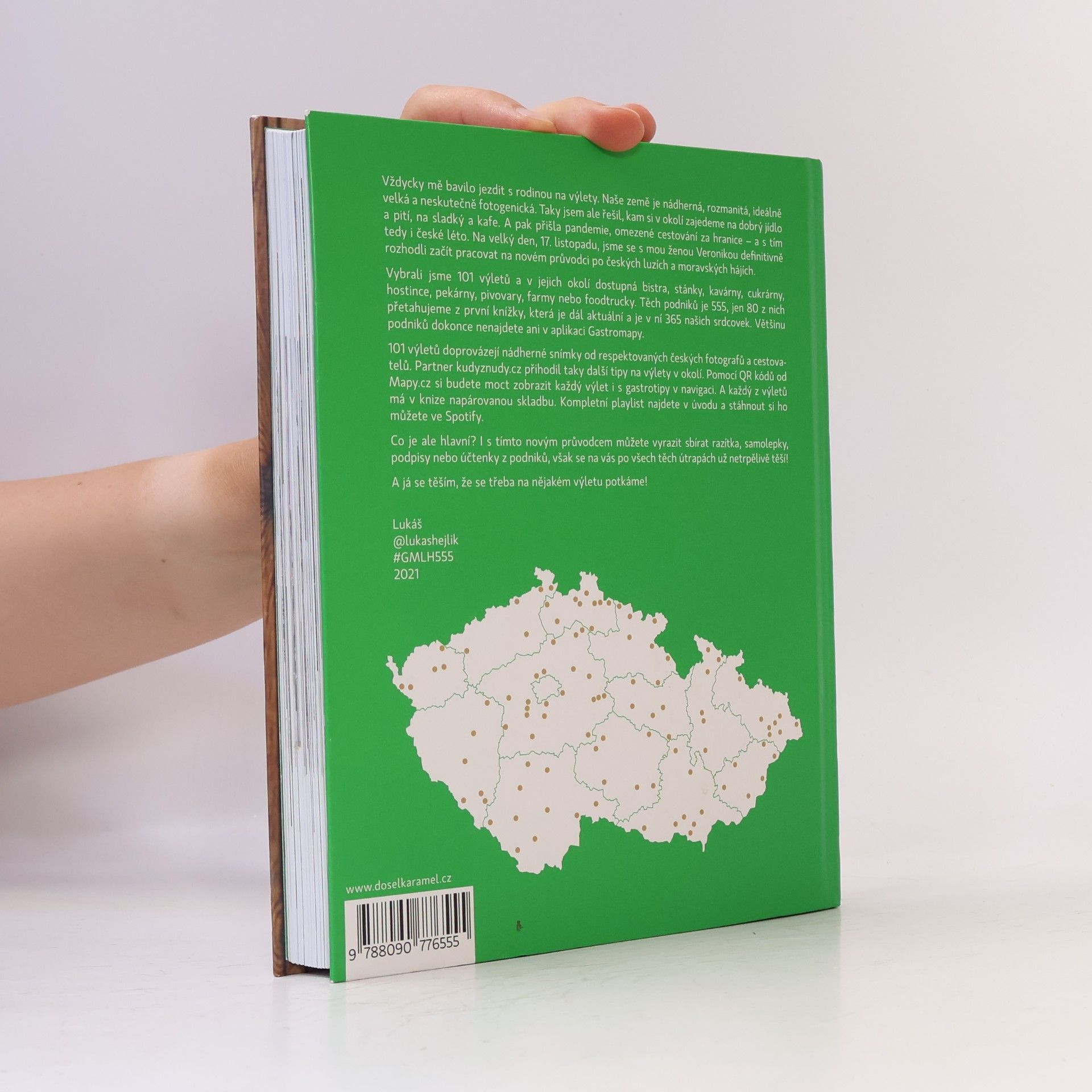 Lukáš Hejlík 555. Výlety s gastromapou Lukáše Hejlíka