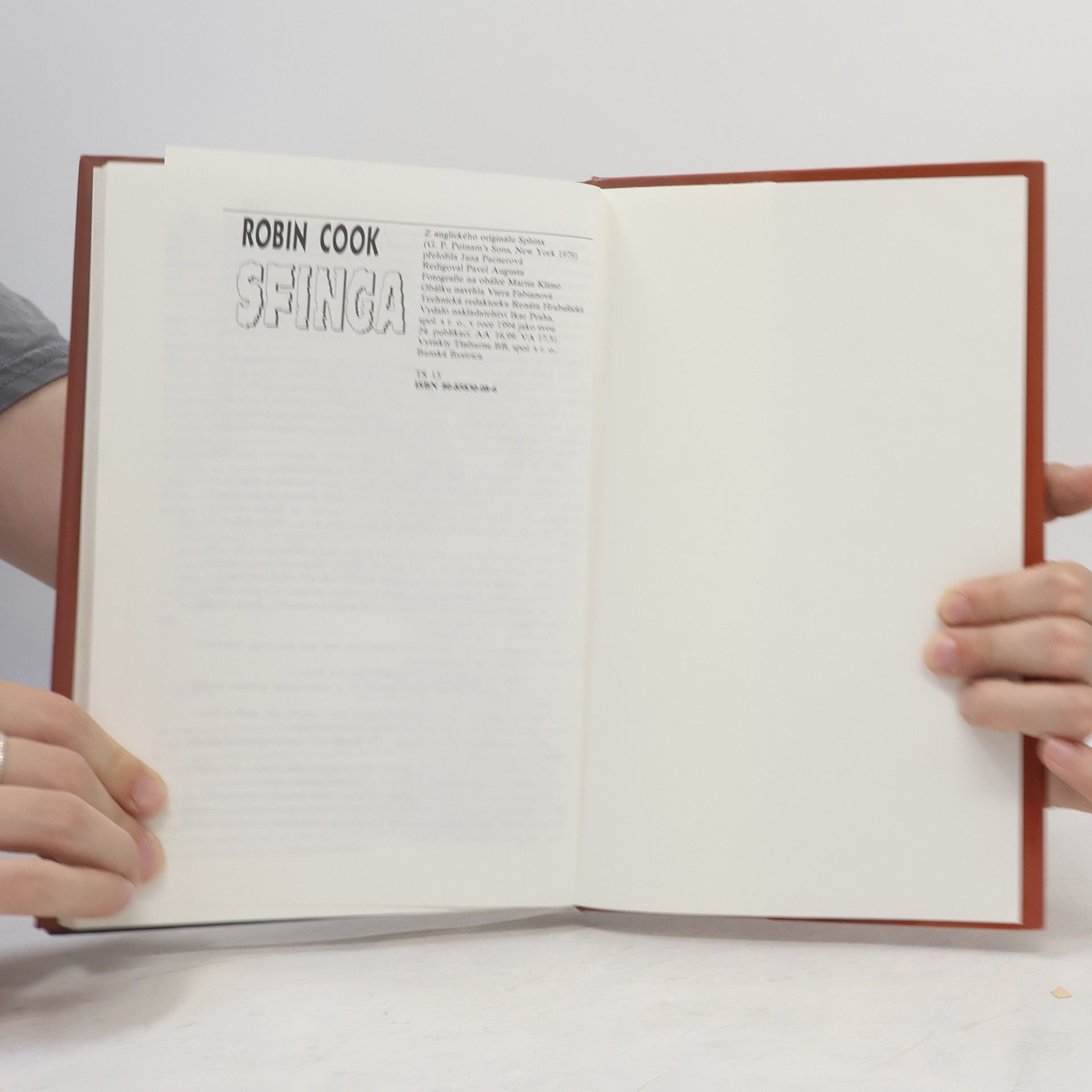 Robin Cook Sfinga