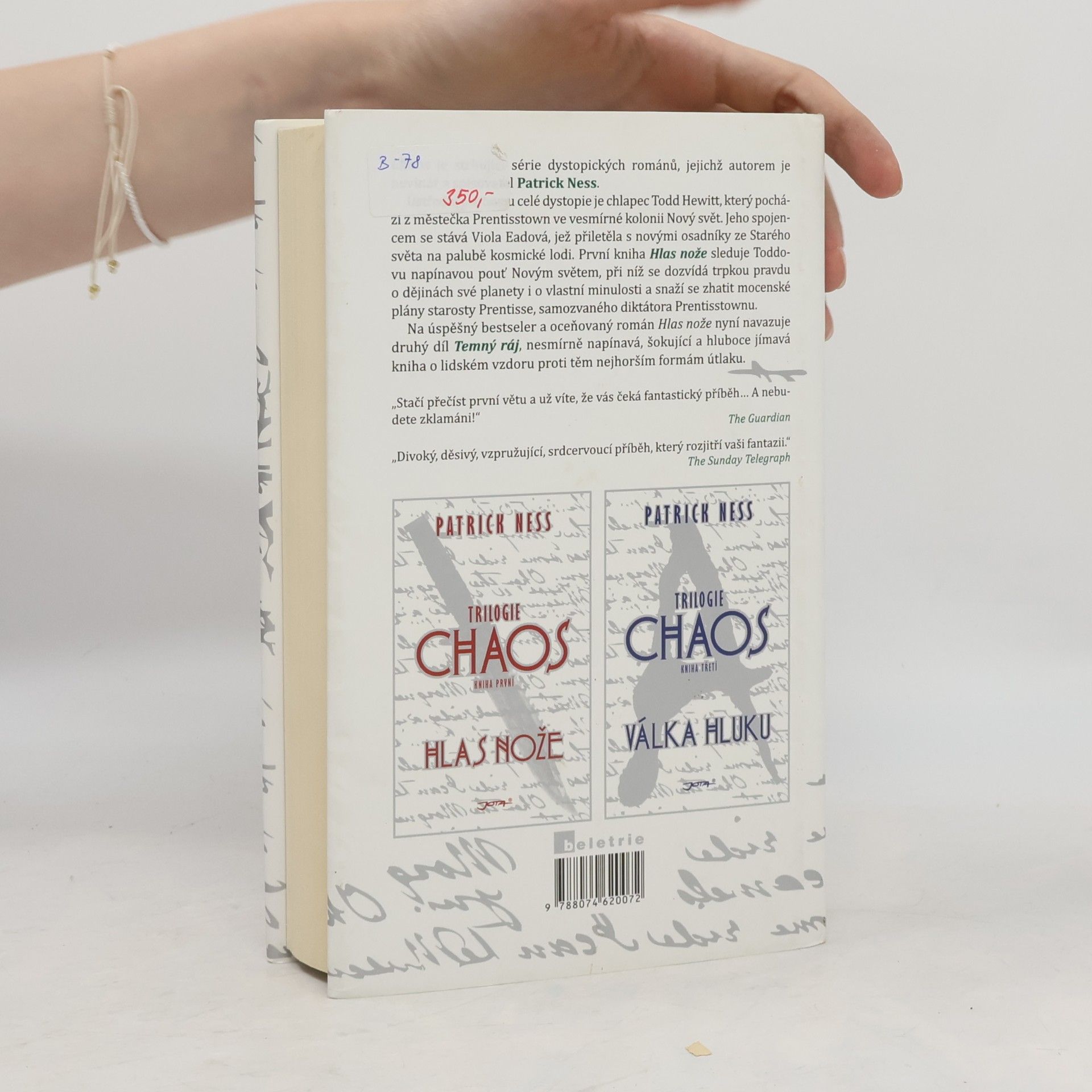 Patrick Ness Chaos. Temný ráj