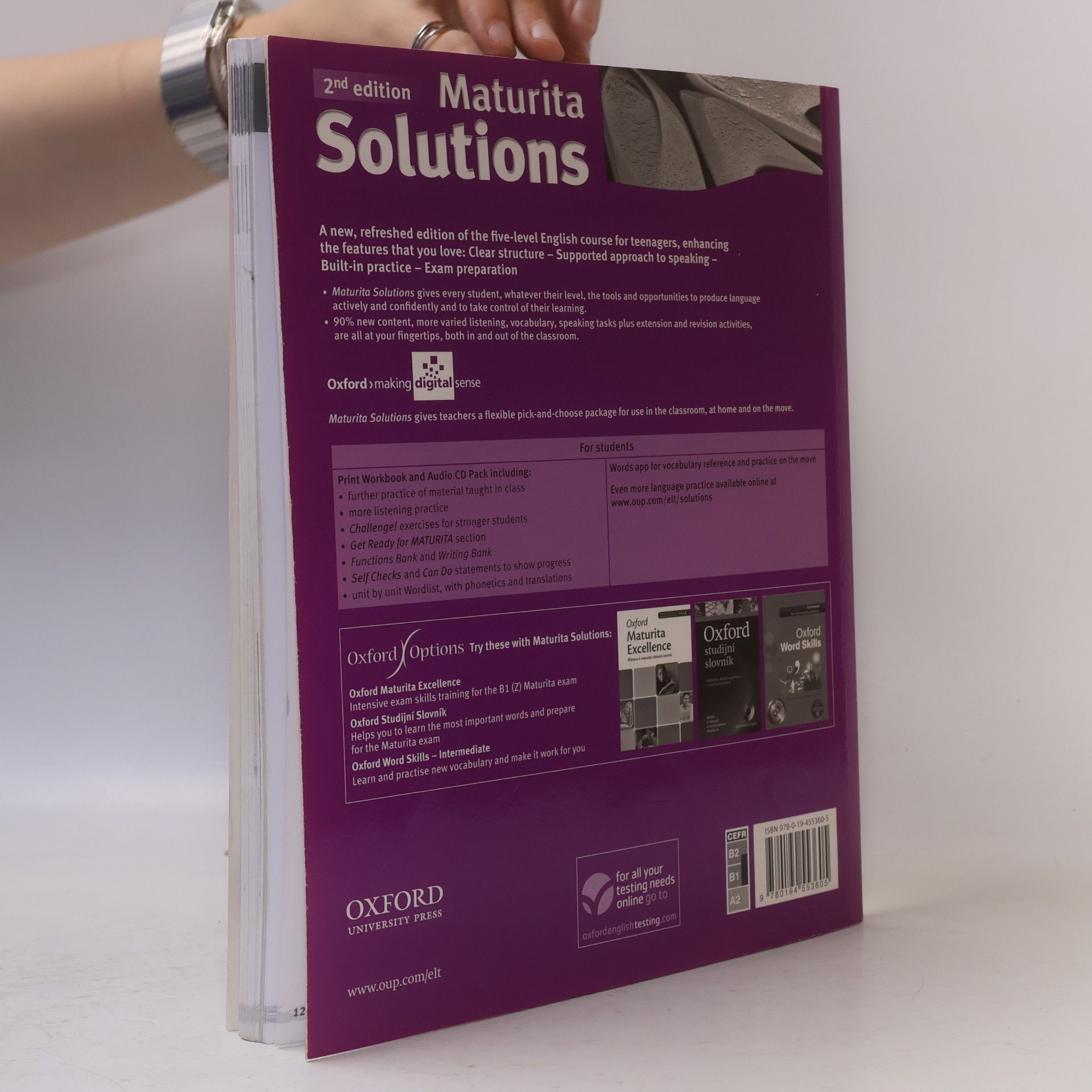 Jane Hudson Maturita solutions: Workbook: Intermediate