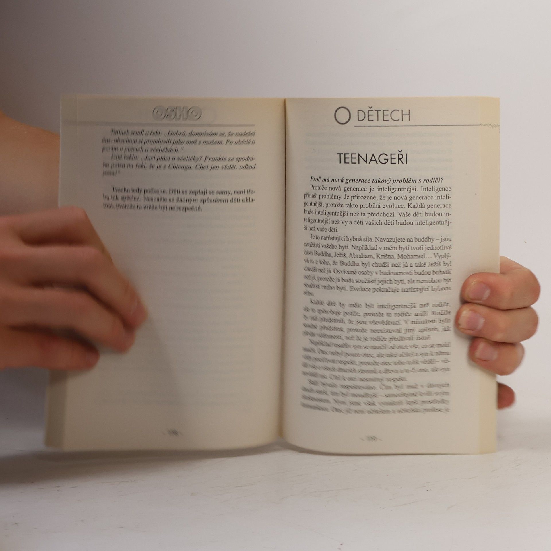 Osho Rajneesh O dětech. Svoboda být sám sebou