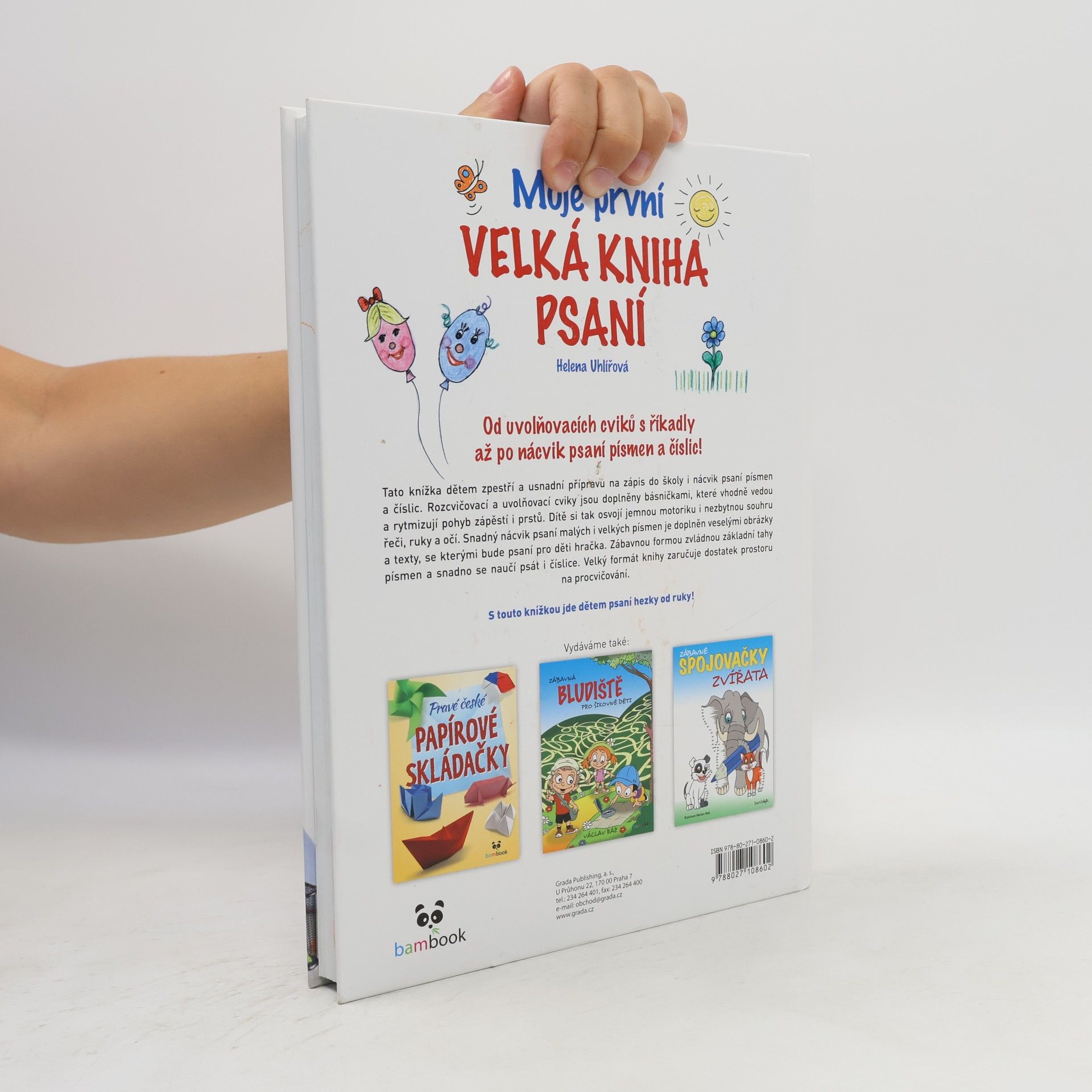 Helena Uhlířová Moje první velká kniha psaní