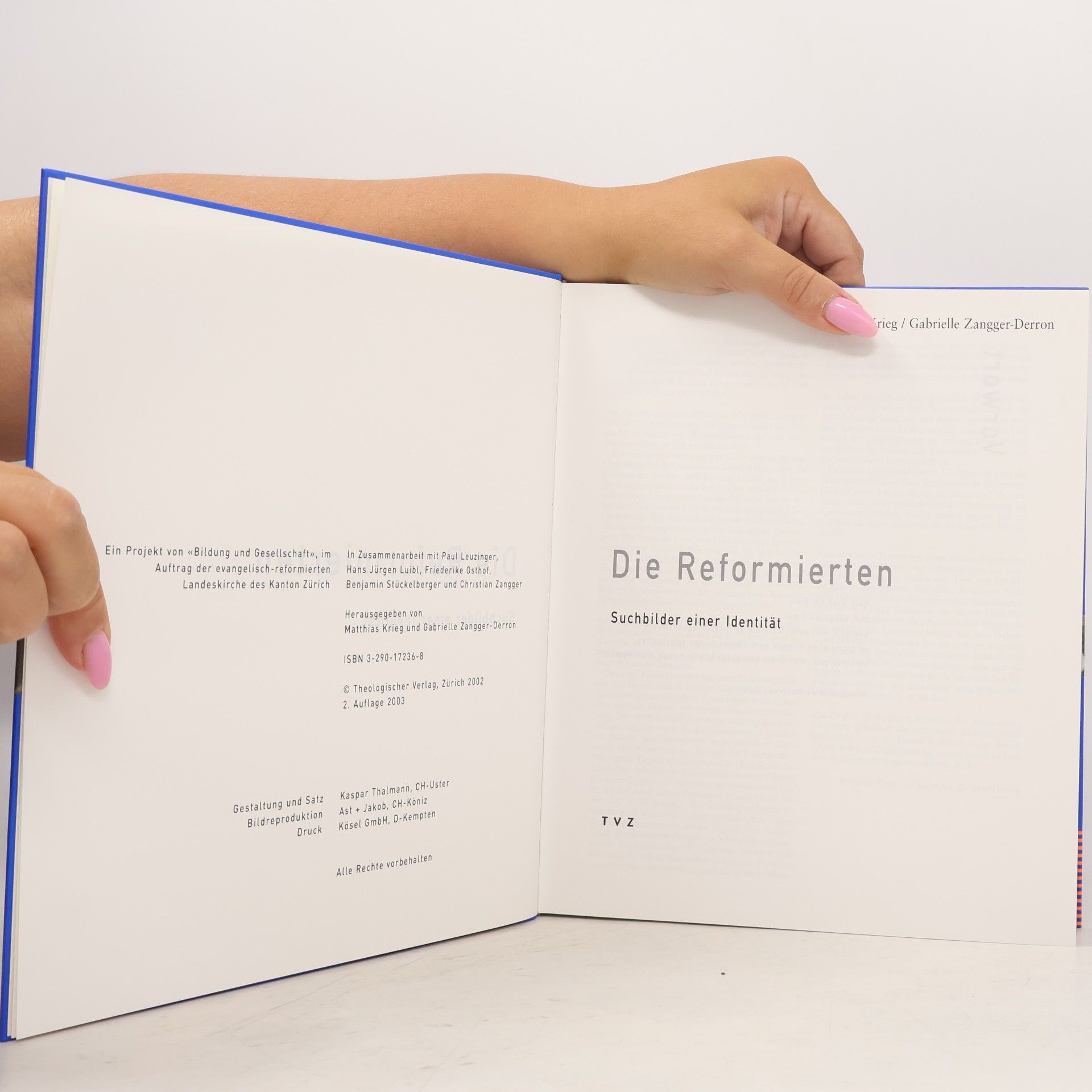 Matthias Krieg Die Reformierten