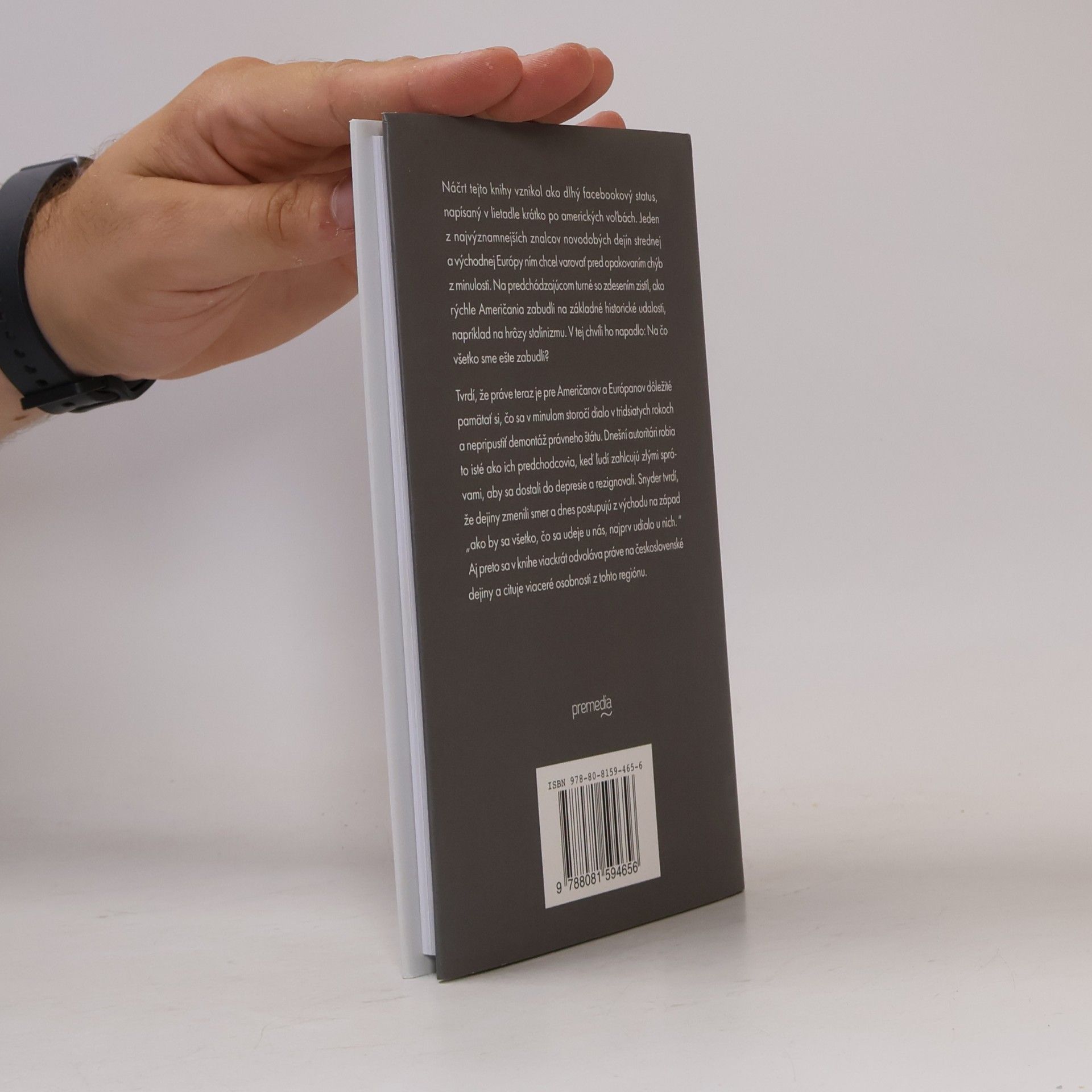 Timothy Snyder O Tyranii - Dvadsať ponaučení z 20. storočia