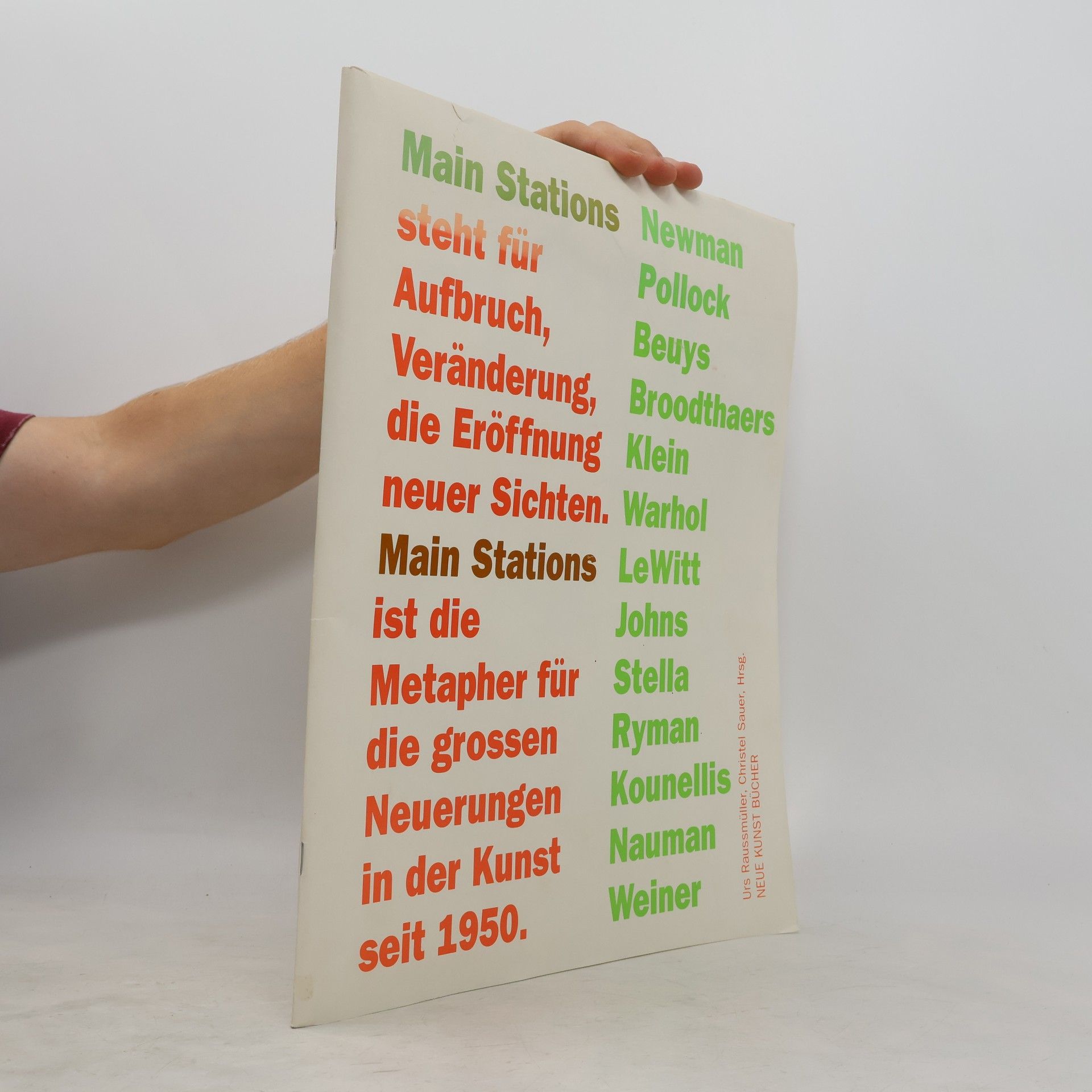 Neue Kunst Bücher: Main Stations