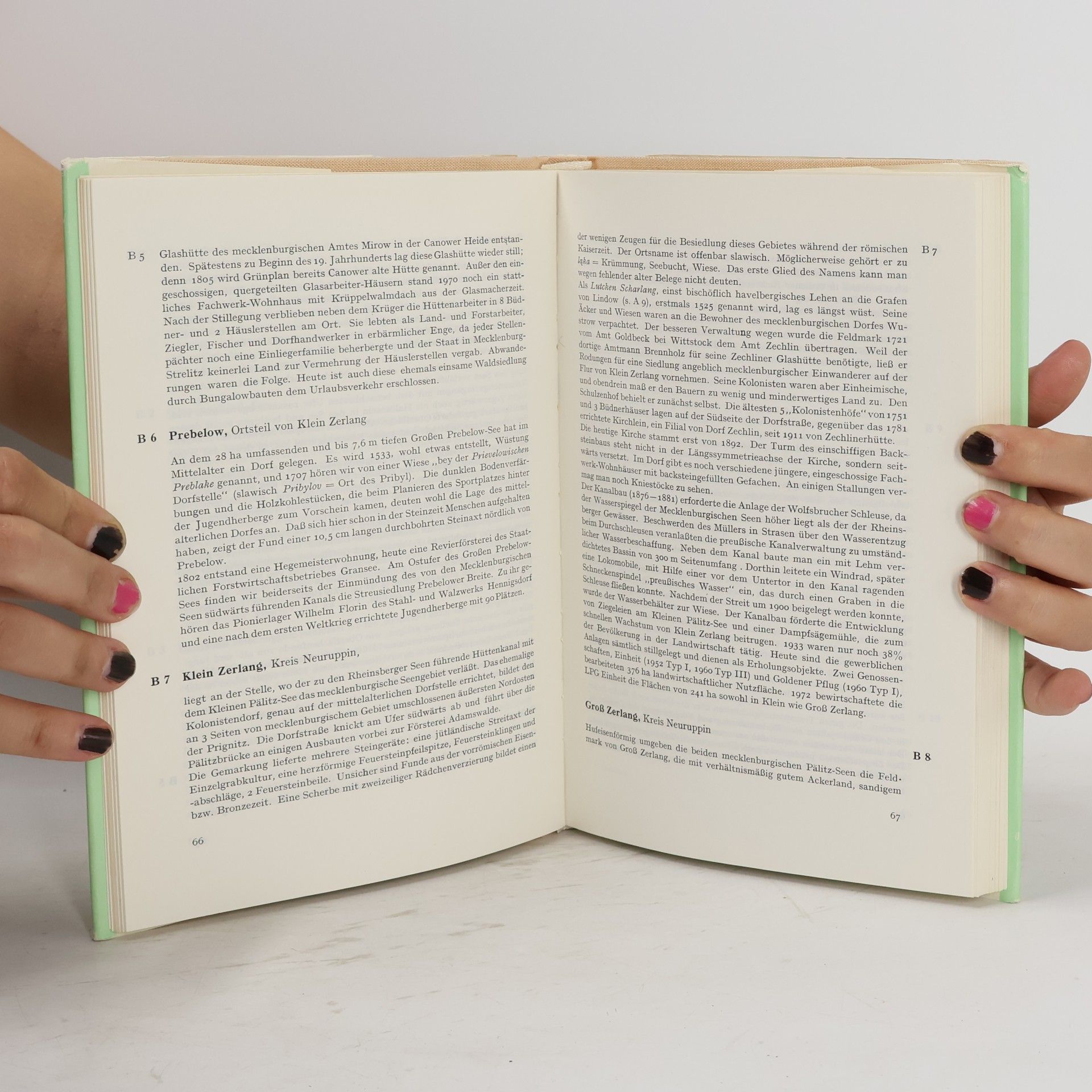 Autores varios Das Rheinsberg-Fürstenberger Seengebiet